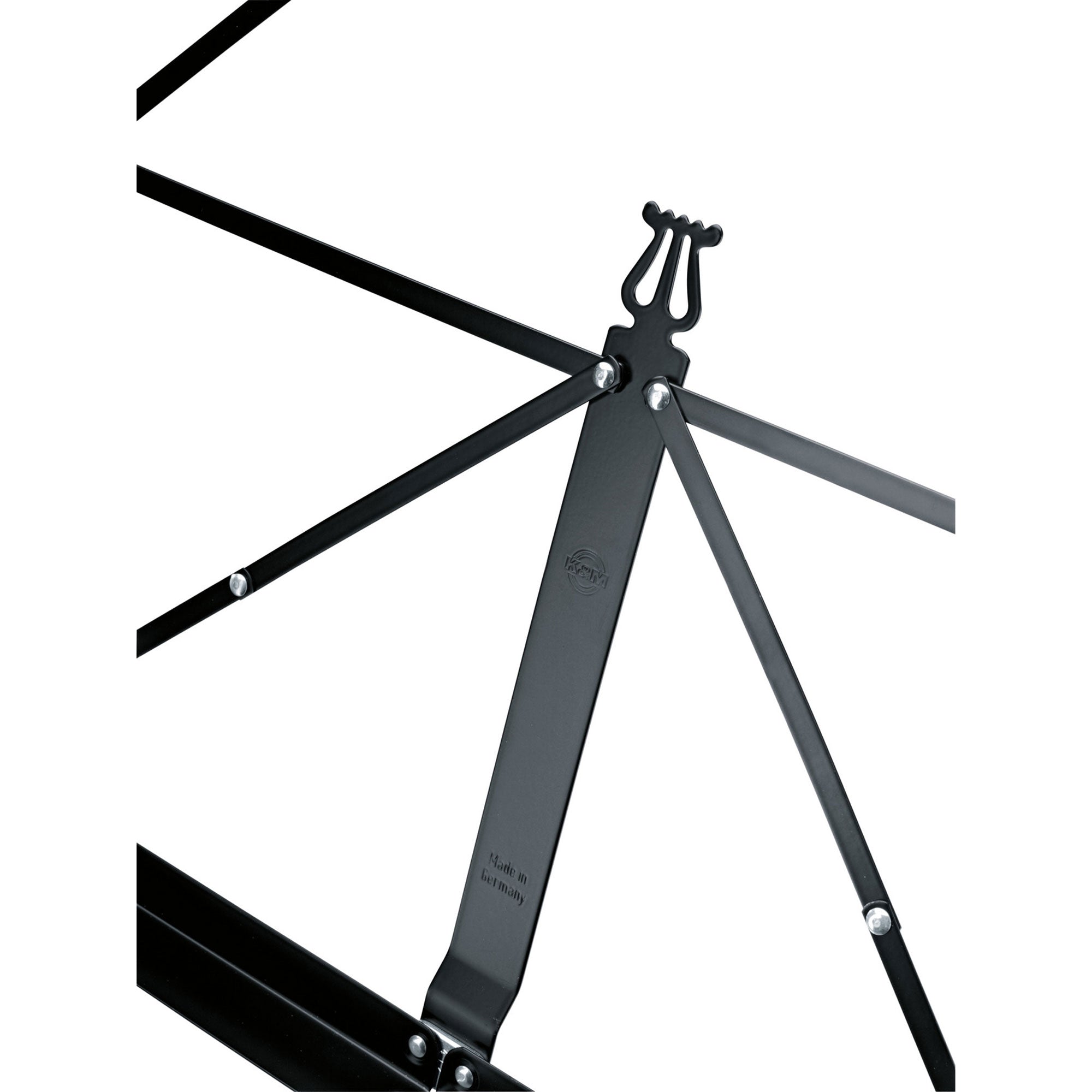K&M Stands 101 Classic Music Stand (Black)