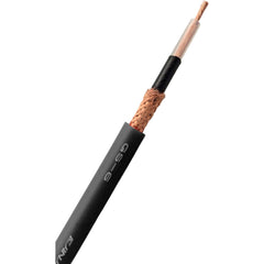 Custom Cable 23 Feet of Canare GS-6 Black Wire Image 1