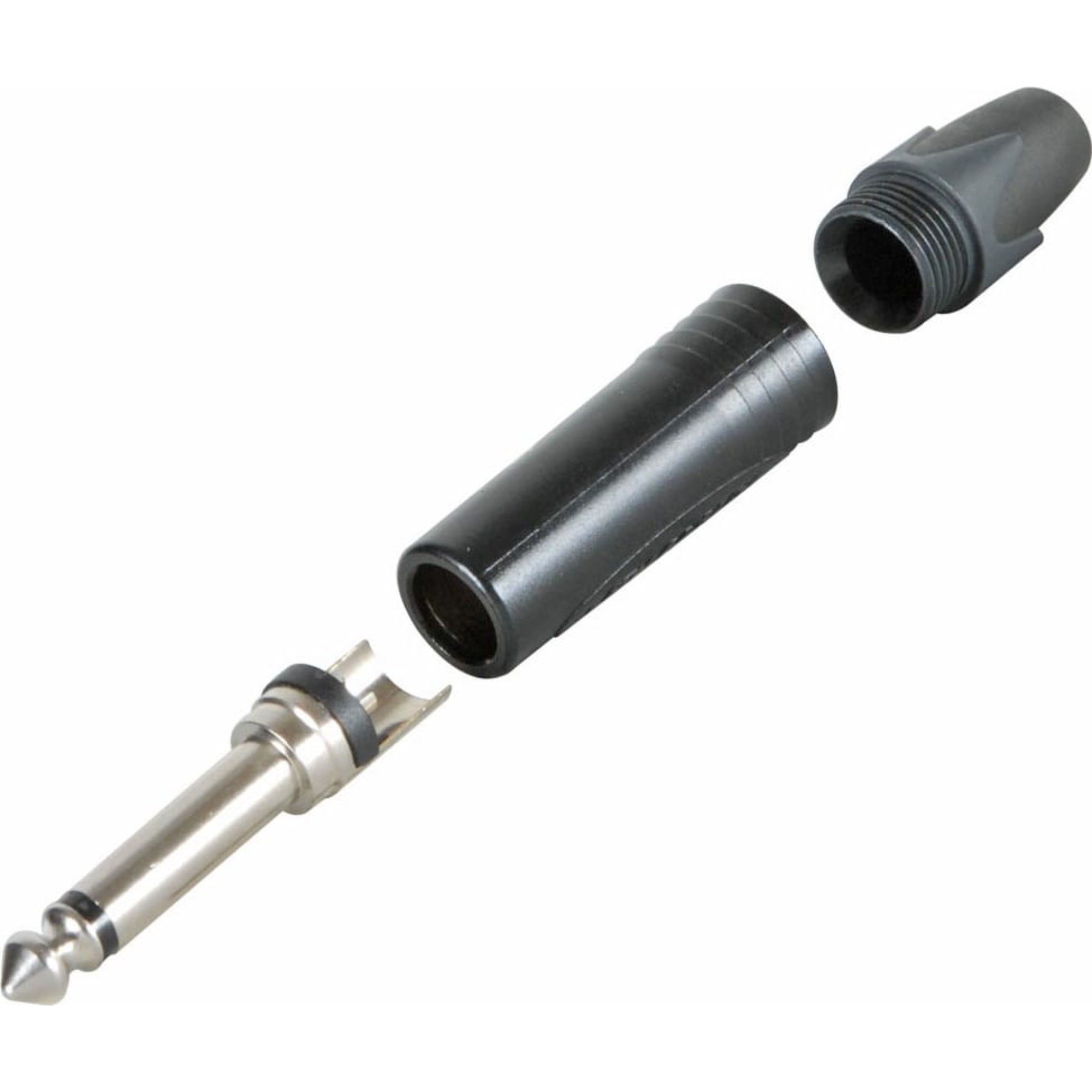 Neutrik NP2X-BAG Professional 1/4" TS Mono Phone Plug (Black/Silver, Box of 100)