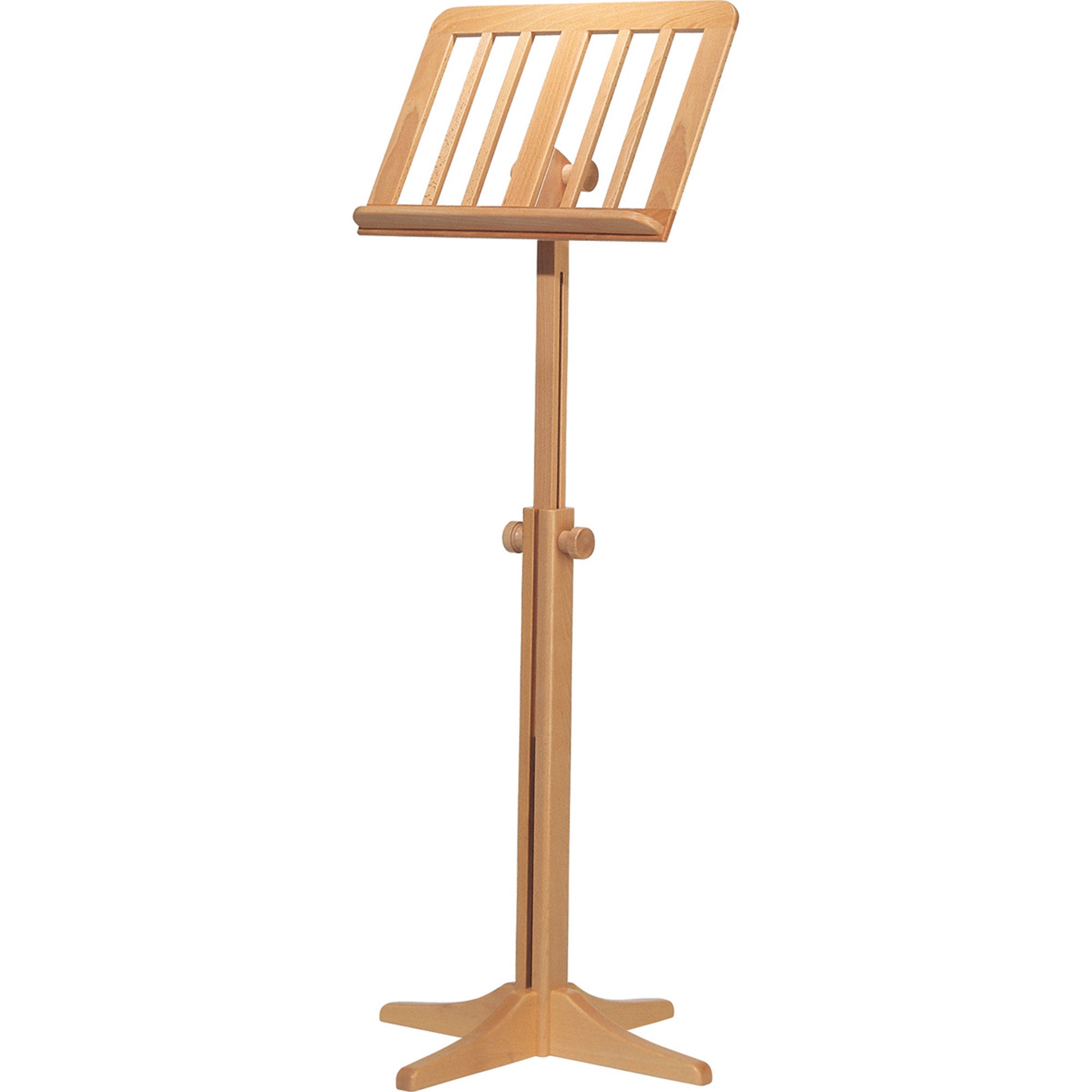 K&M Stands 116/1 Wooden Music Stand (Beech)