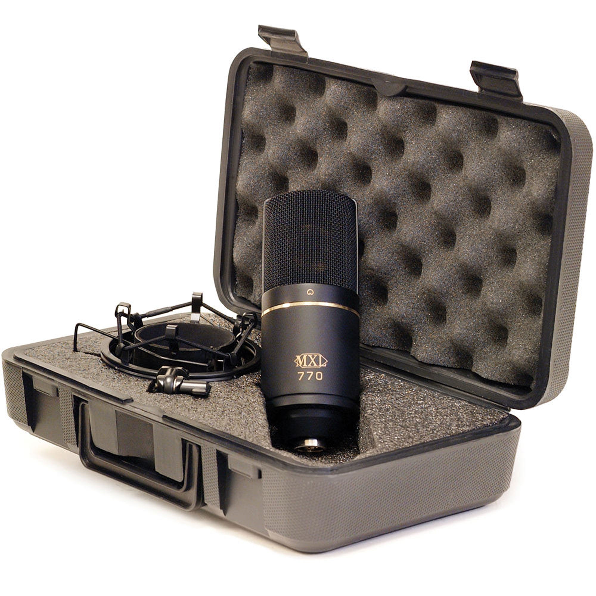 MXL 770 Multipurpose Cardioid Condenser Microphone (Black)