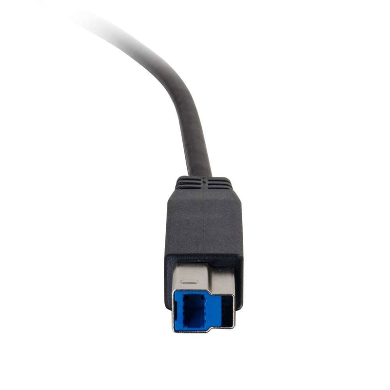C2G 28865 USB-C Male to USB-B Male USB 3.1 (Gen1) Cable (3')