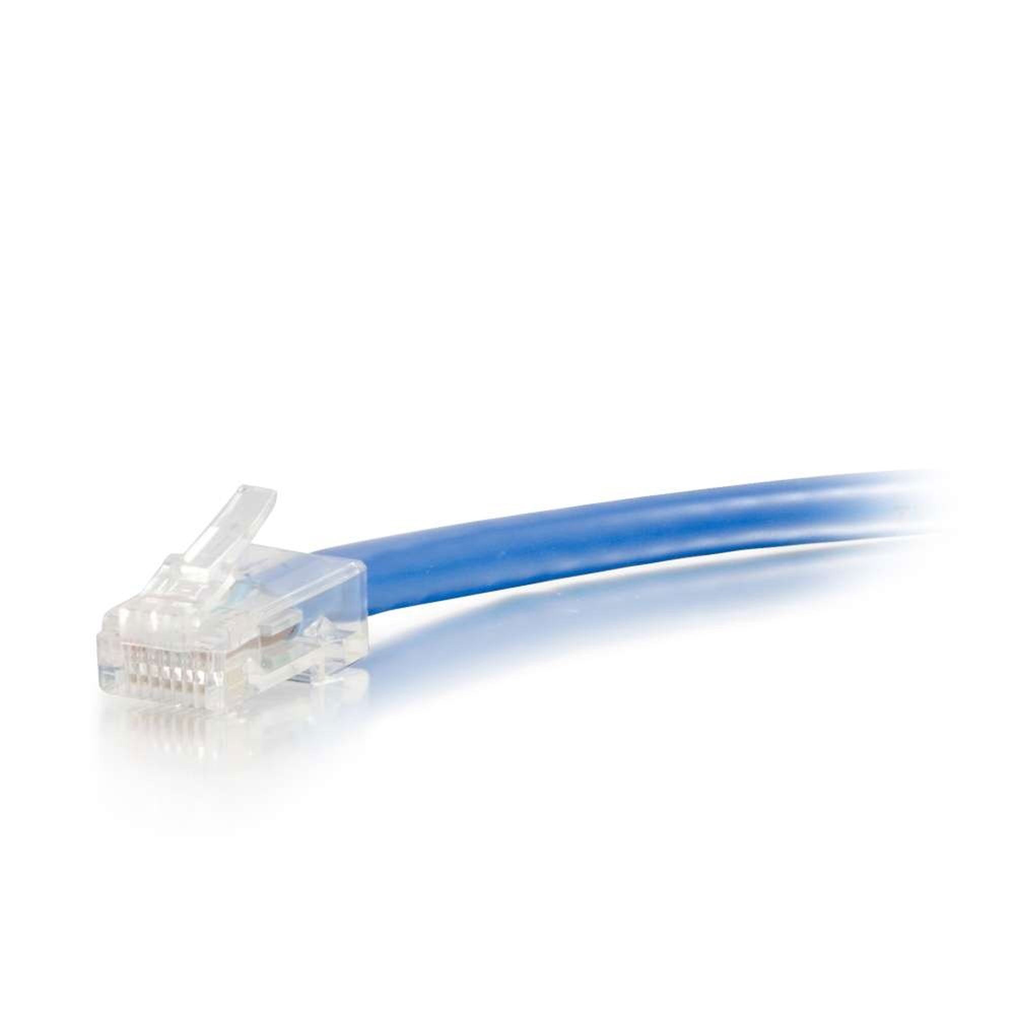 C2G Cat5e Non-Booted Unshielded (UTP) Ethernet Network Patch Cable - Blue (7')