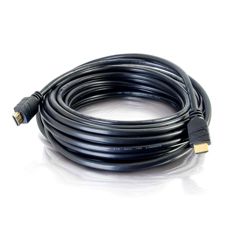 C2G Active High Speed HDMI Cable 4K 30Hz - In-Wall, CL3-Rated (75')