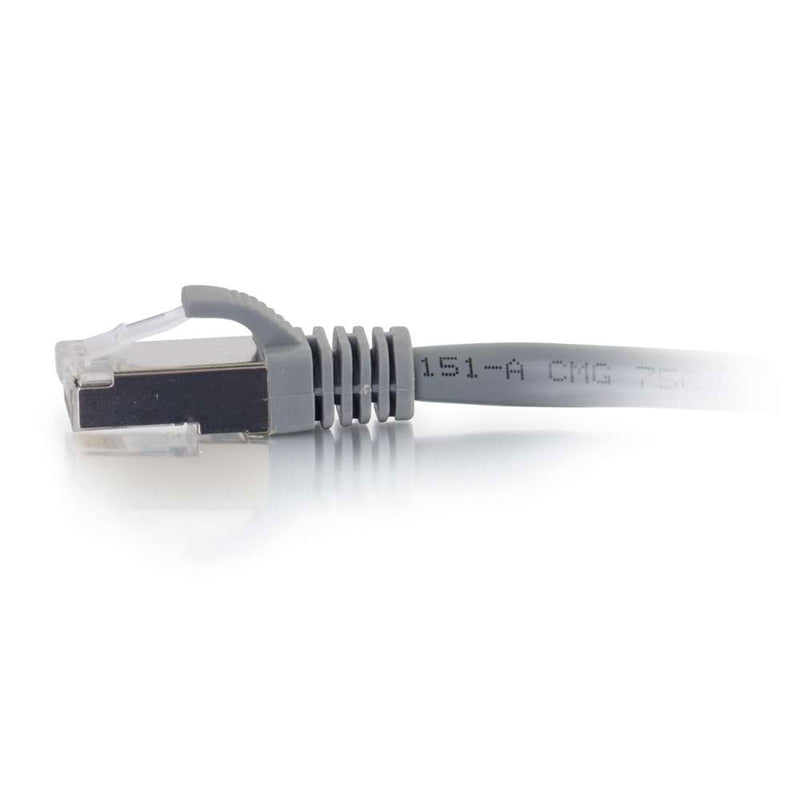 C2G Cat5e Snagless Shielded (STP) Ethernet Network Patch Cable - Grey (100')