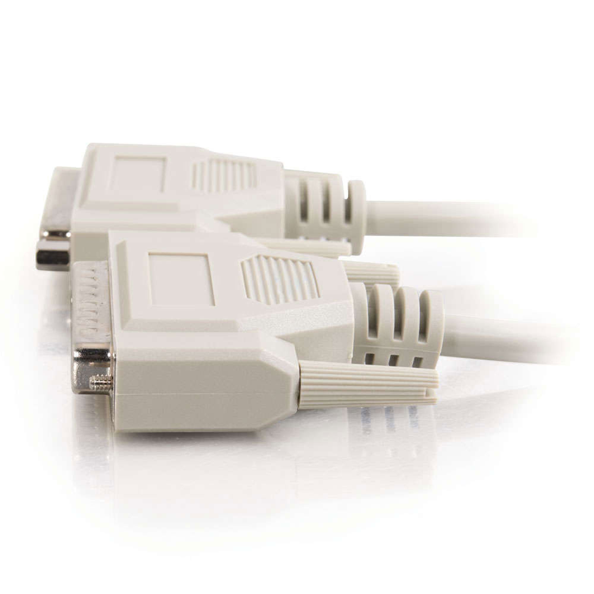 C2G DB25 Male/Female Serial RS232 Extension Cable (25')