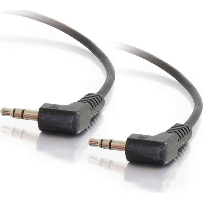 C2G 3.5mm Right Angled Male/Male Stereo Audio Cable (12')