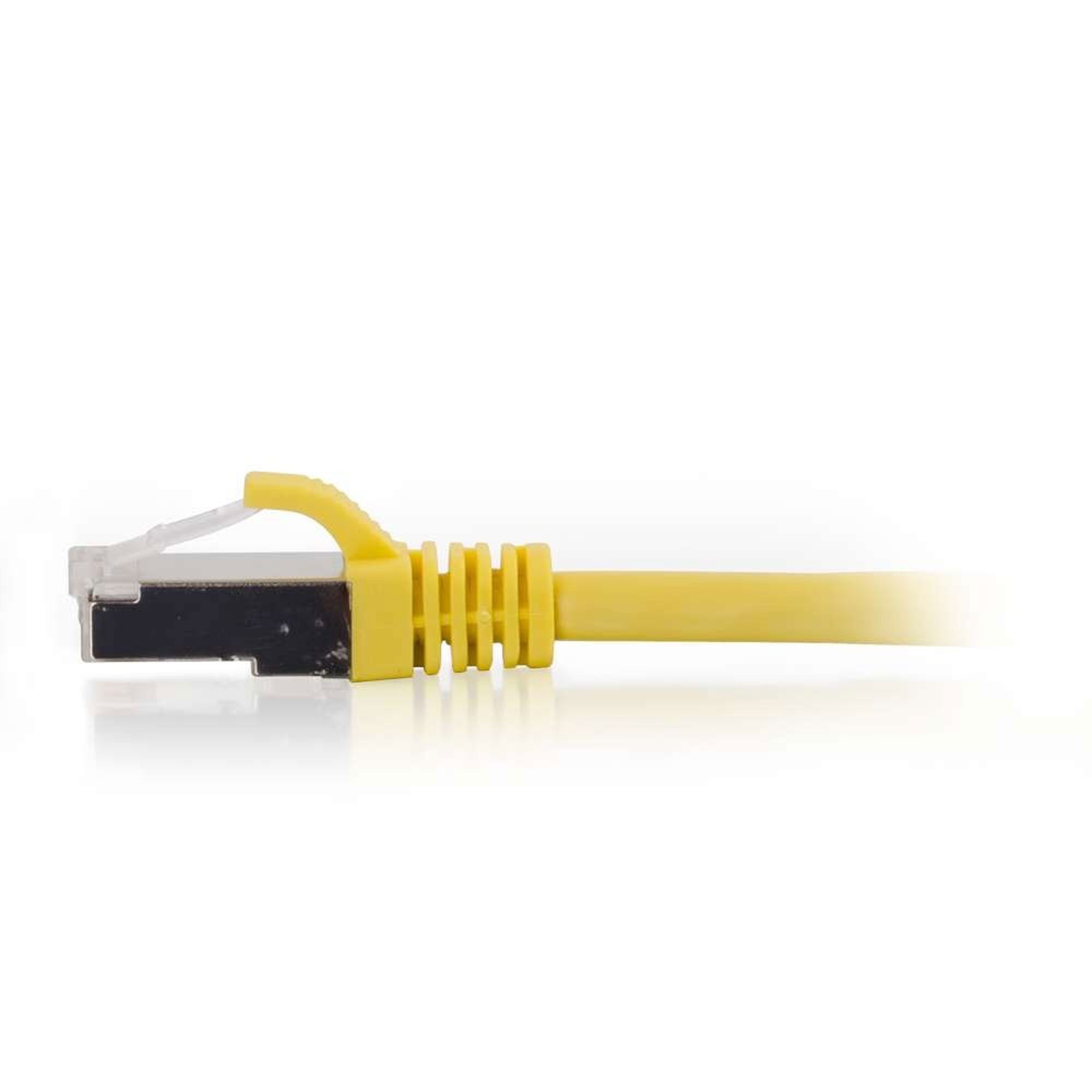 C2G Cat6 Snagless Shielded (STP) Ethernet Network Patch Cable - Yellow (30')