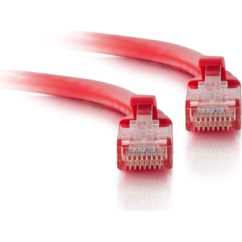 C2G Cat6 Snagless Unshielded (UTP) Ethernet Network Patch Cable - Red (1')