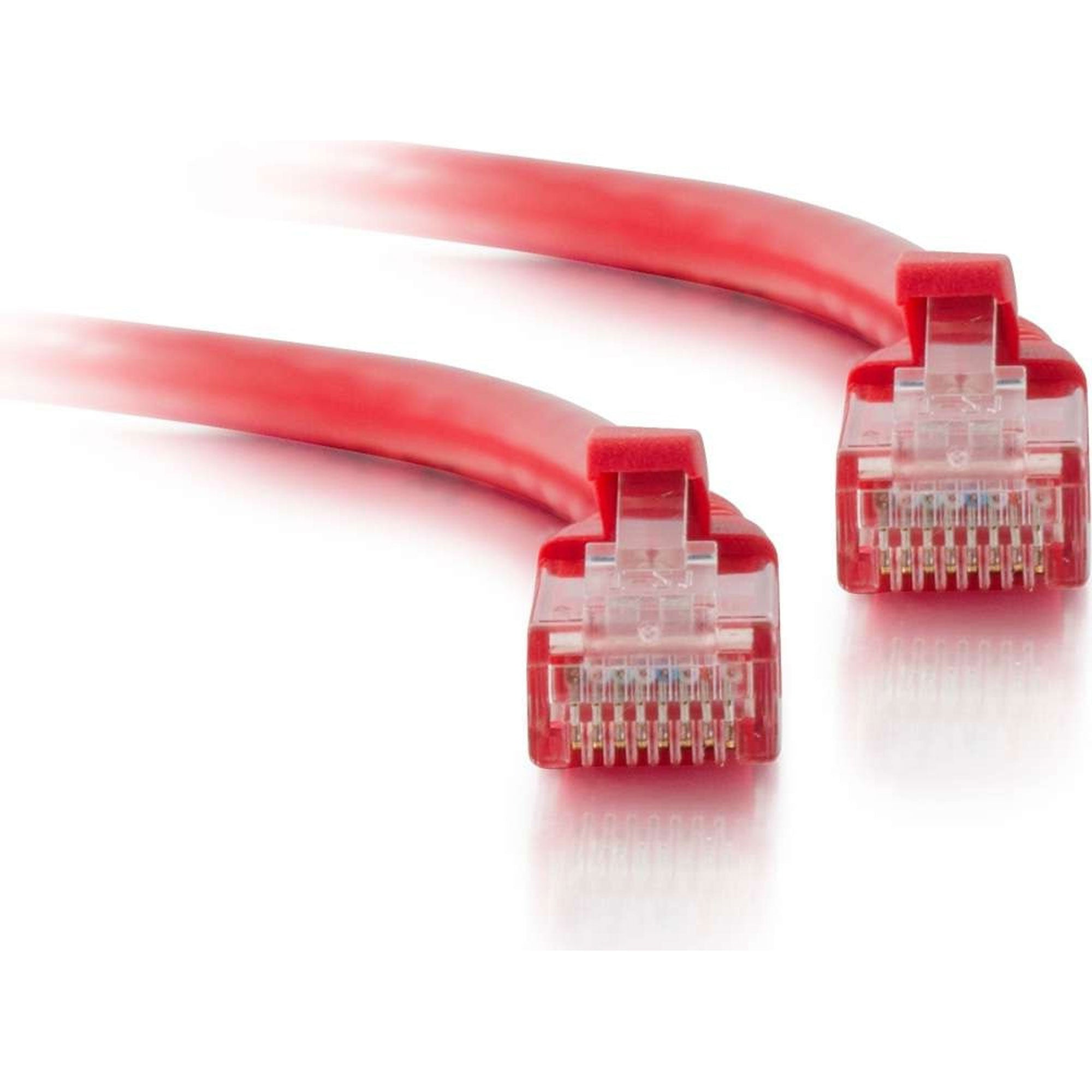 C2G Cat6 Snagless Unshielded (UTP) Ethernet Network Patch Cable - Red (10')