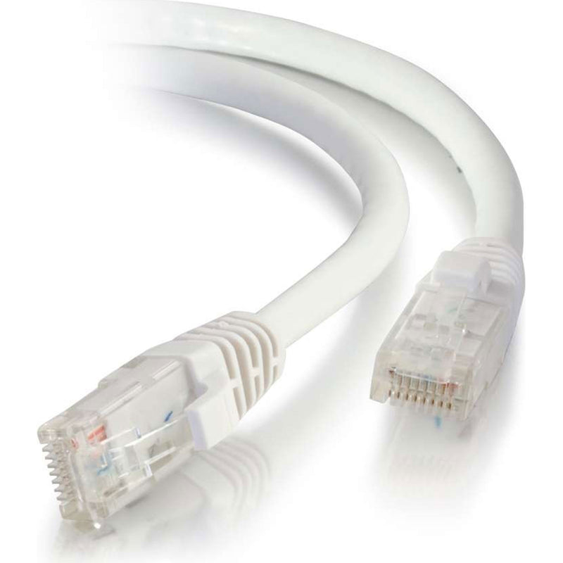 C2G Cat5e Snagless Unshielded (UTP) Ethernet Network Patch Cable - White (5')