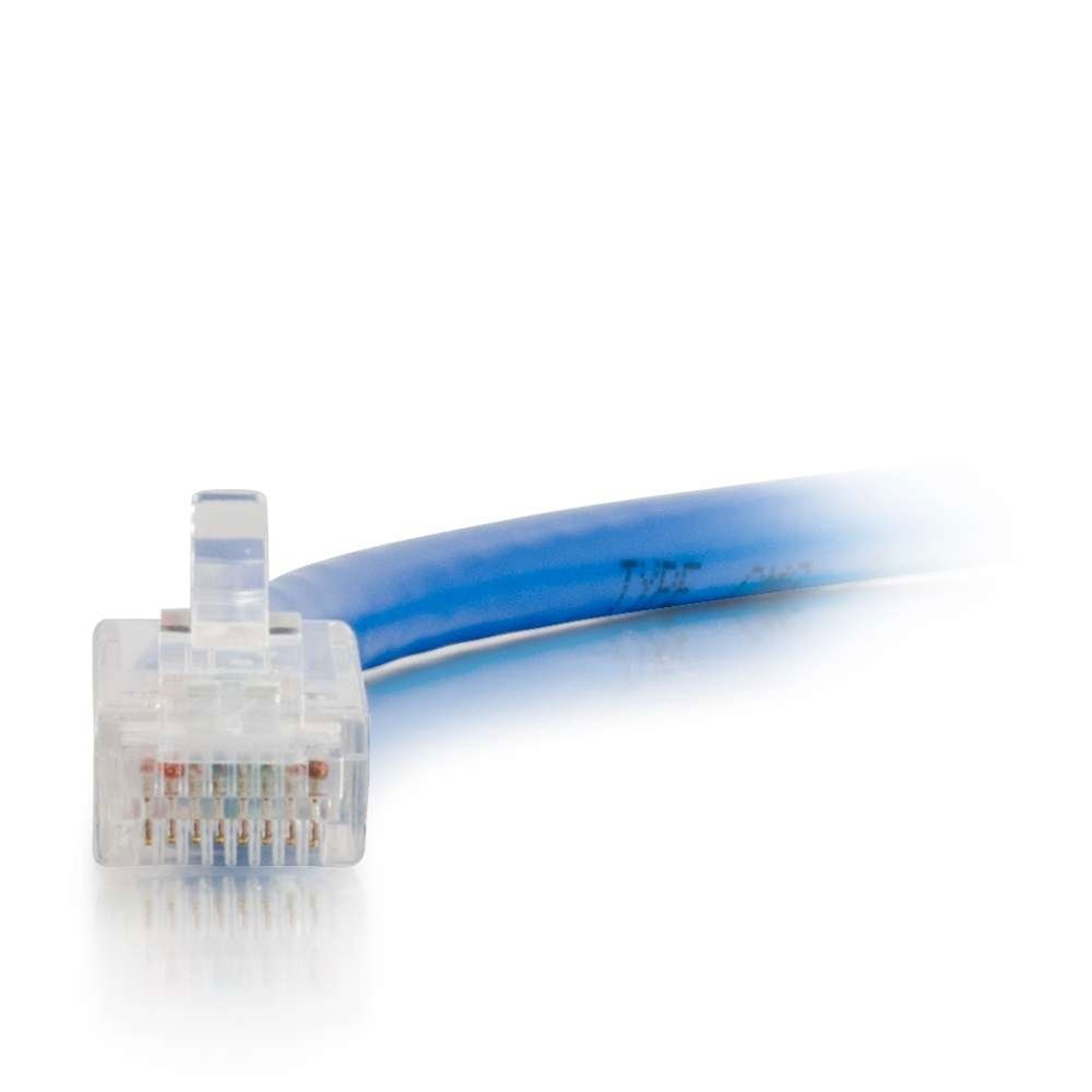 C2G Cat5e Non-Booted Unshielded (UTP) Ethernet Network Patch Cable - Blue (15')