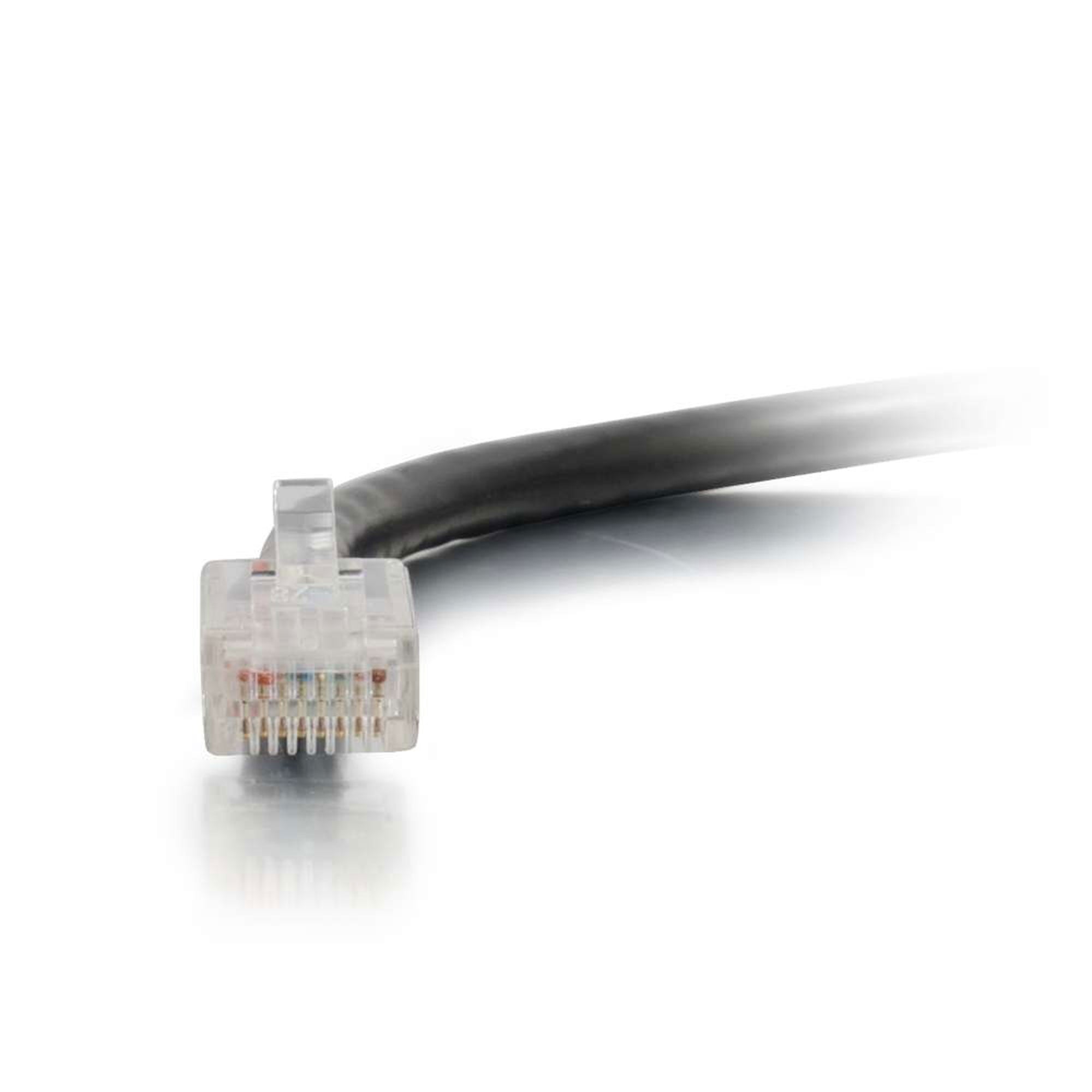 C2G Cat5e Non-Booted Unshielded (UTP) Ethernet Network Patch Cable - Black (75')