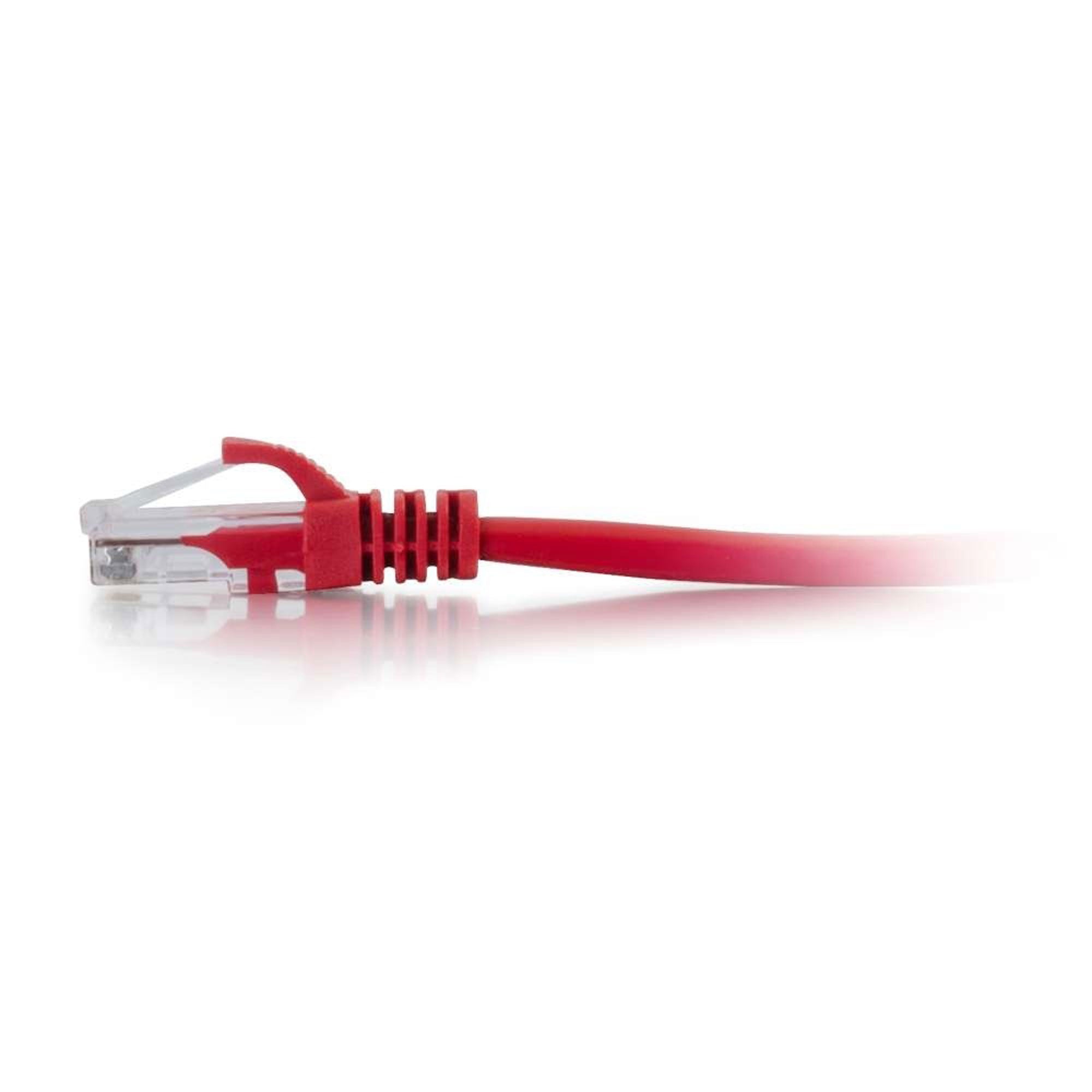C2G Cat6 Snagless Unshielded (UTP) Ethernet Network Patch Cable - Red (25')