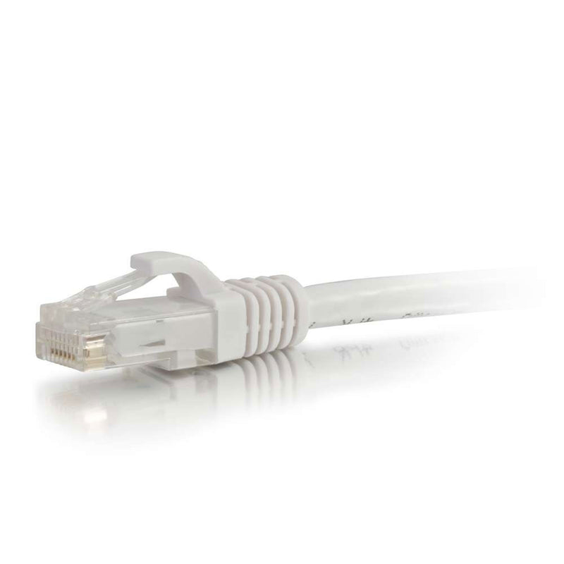 C2G Cat5e Snagless Unshielded (UTP) Ethernet Network Patch Cable - White (6")