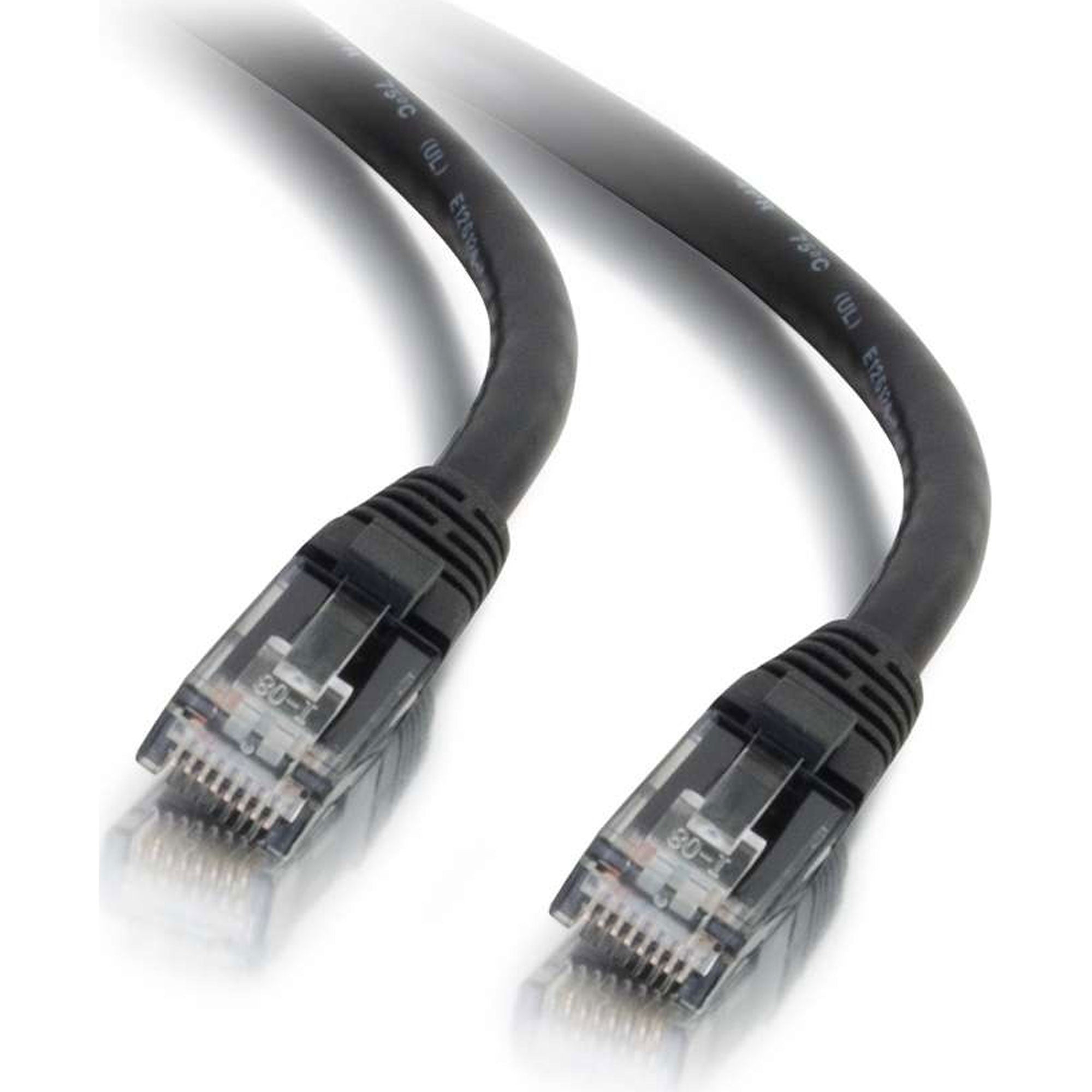 C2G Cat6 Snagless Unshielded (UTP) Ethernet Network Patch Cable - Black (25')