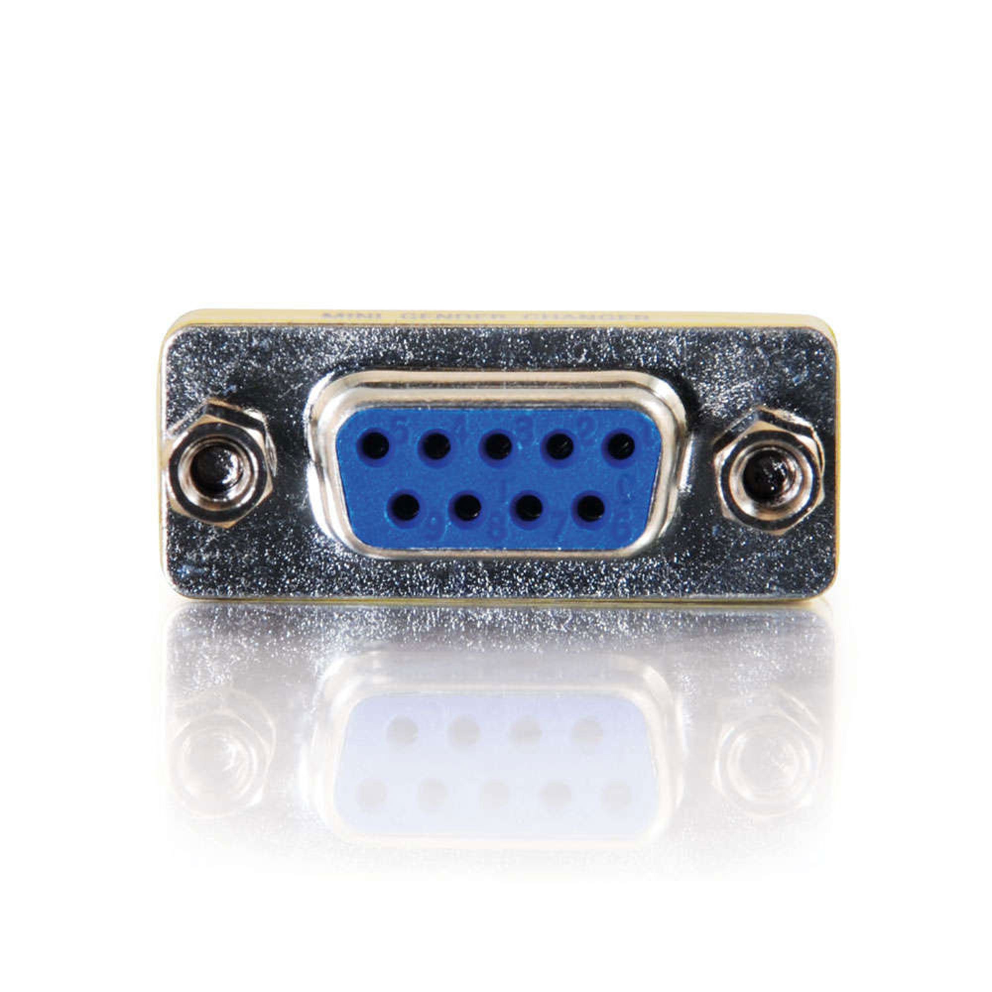 C2G DB9 Female/Female Serial RS232 Mini Gender Changer (Coupler)