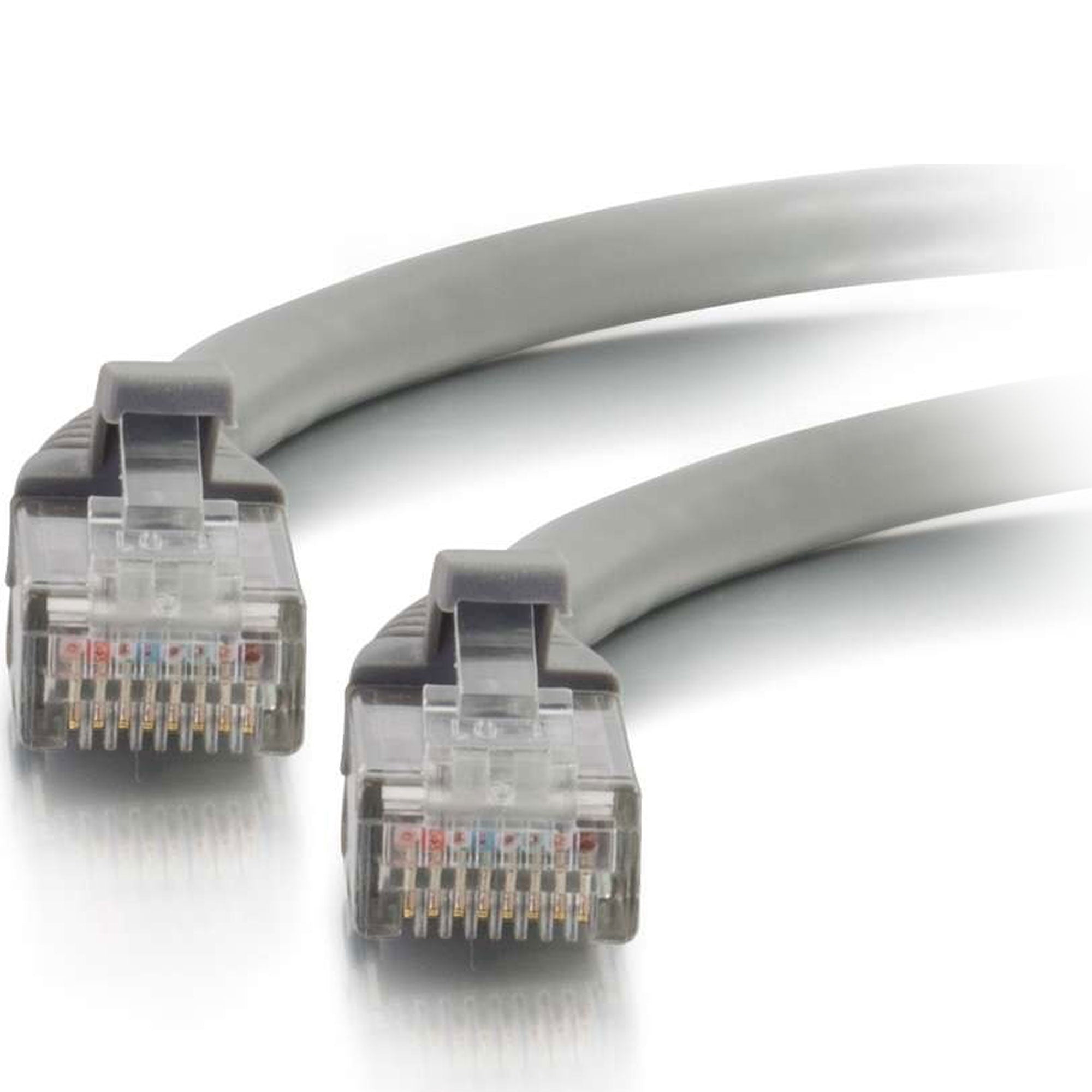C2G Cat6a Snagless Unshielded (UTP) Ethernet Network Patch Cable - Grey (15')