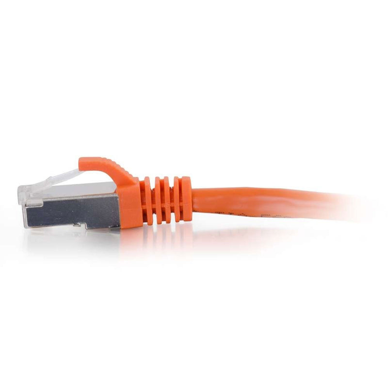 C2G Cat6 Snagless Shielded (STP) Ethernet Network Patch Cable - Orange (14')