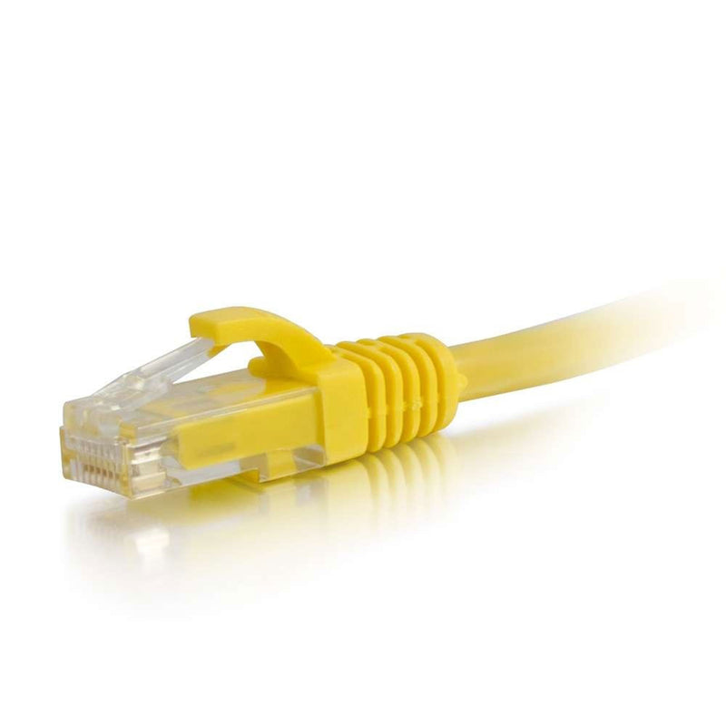 C2G Cat5e Snagless Unshielded (UTP) Ethernet Network Patch Cable - Yellow (2')