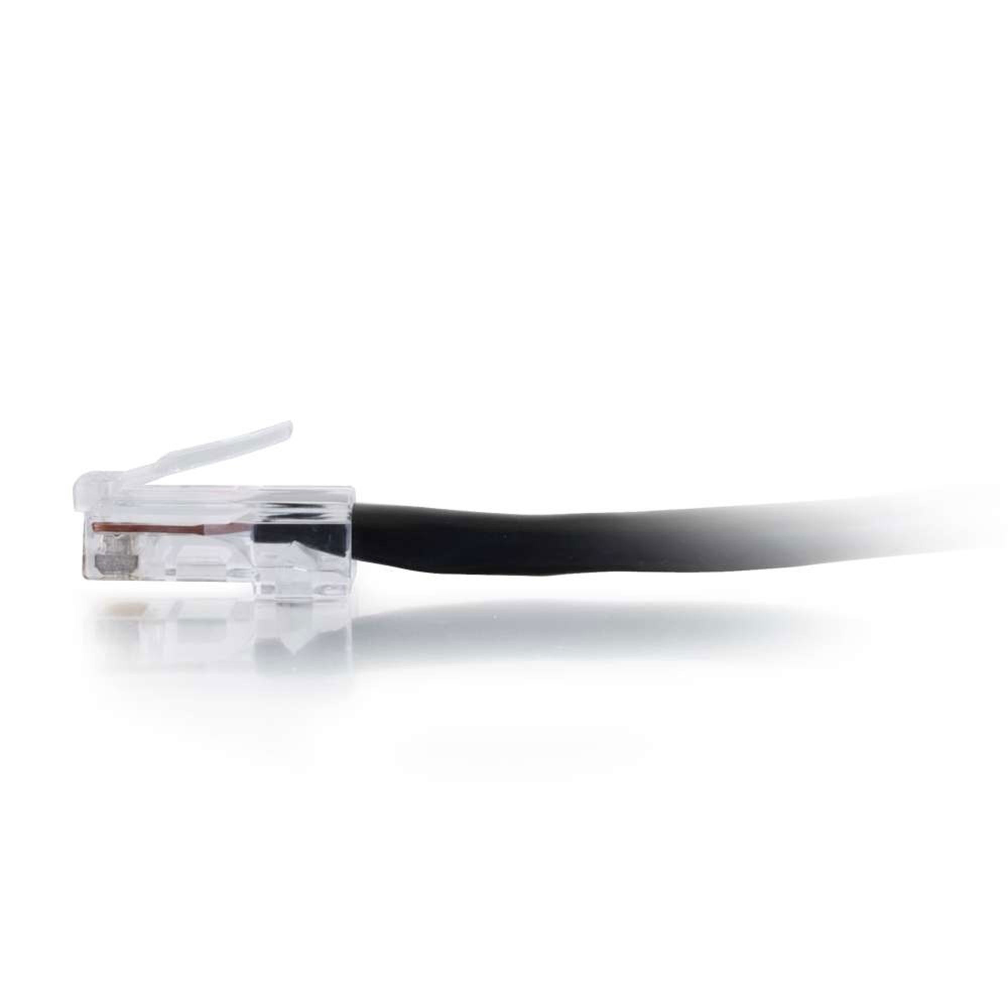 C2G Cat5e Non-Booted Unshielded (UTP) Ethernet Network Patch Cable - Black (75')