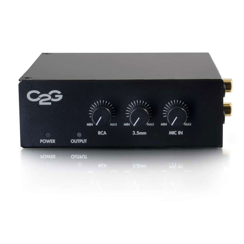 C2G 8 Ohm 50 Watt Audio Amplifier (Plenum Rated)