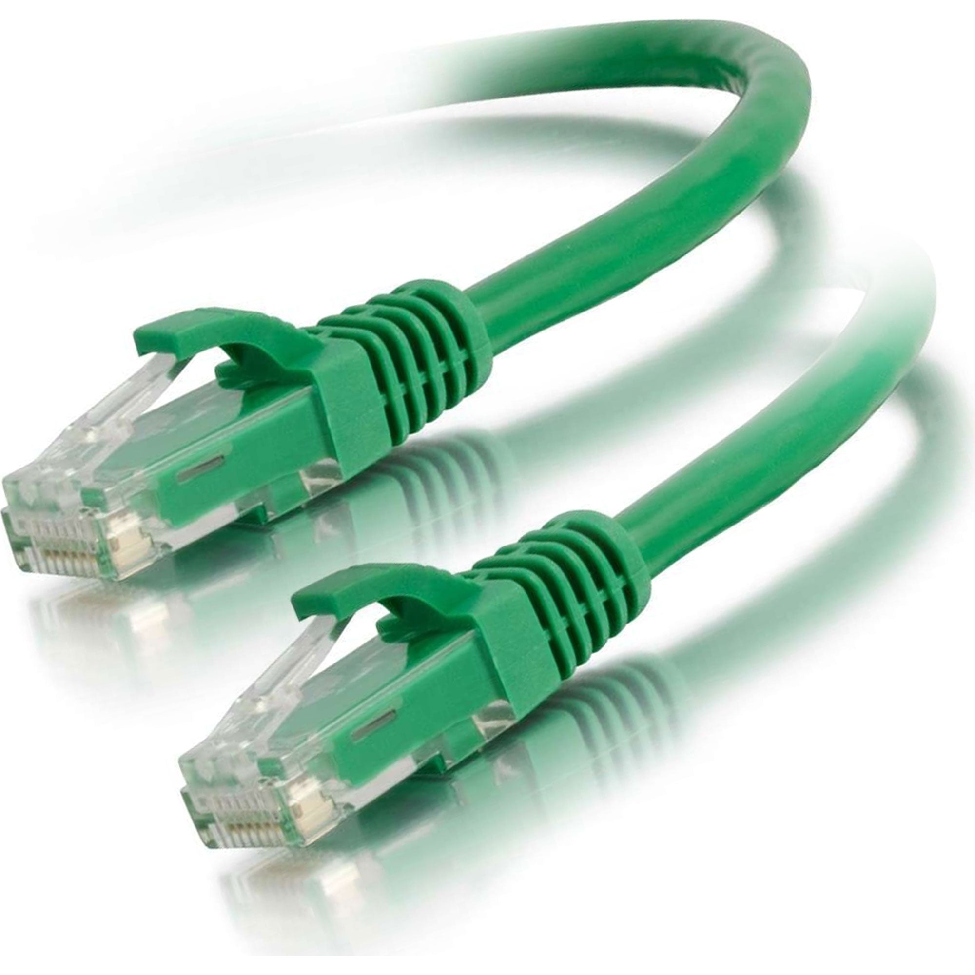 C2G Cat6 Snagless Unshielded (UTP) Ethernet Network Patch Cable - Green (1')
