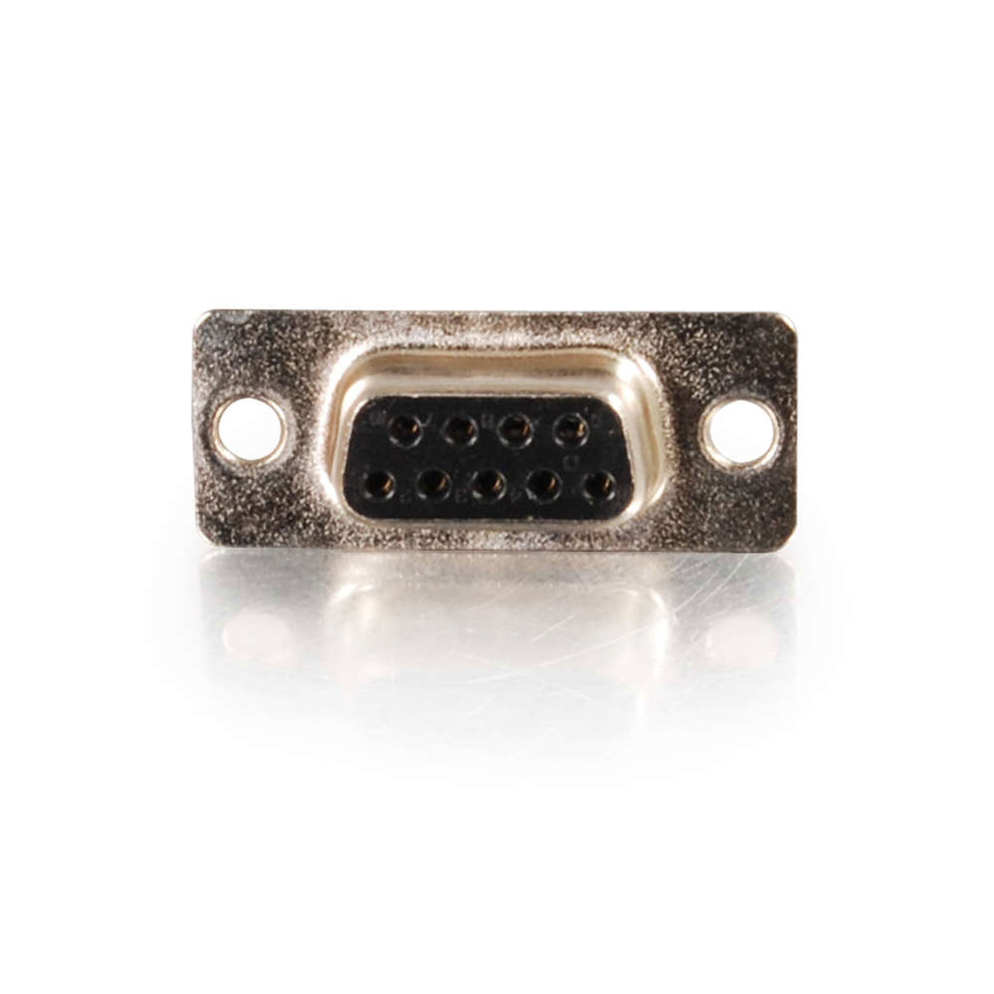 C2G DB9 Female D-Sub Solder Connector