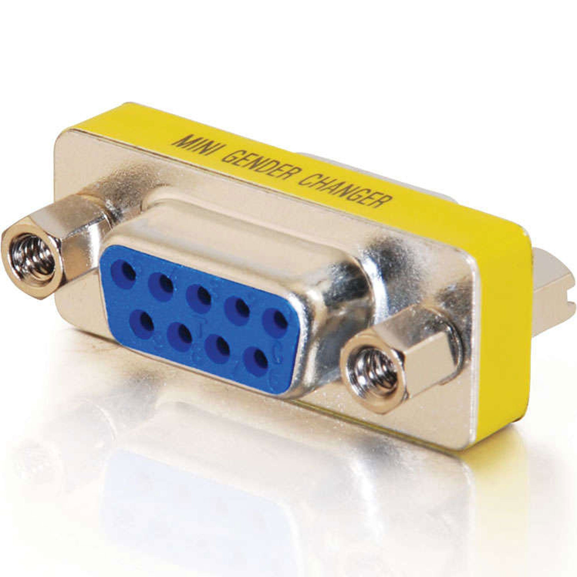 C2G DB9 Female/Female Serial RS232 Mini Gender Changer (Coupler)