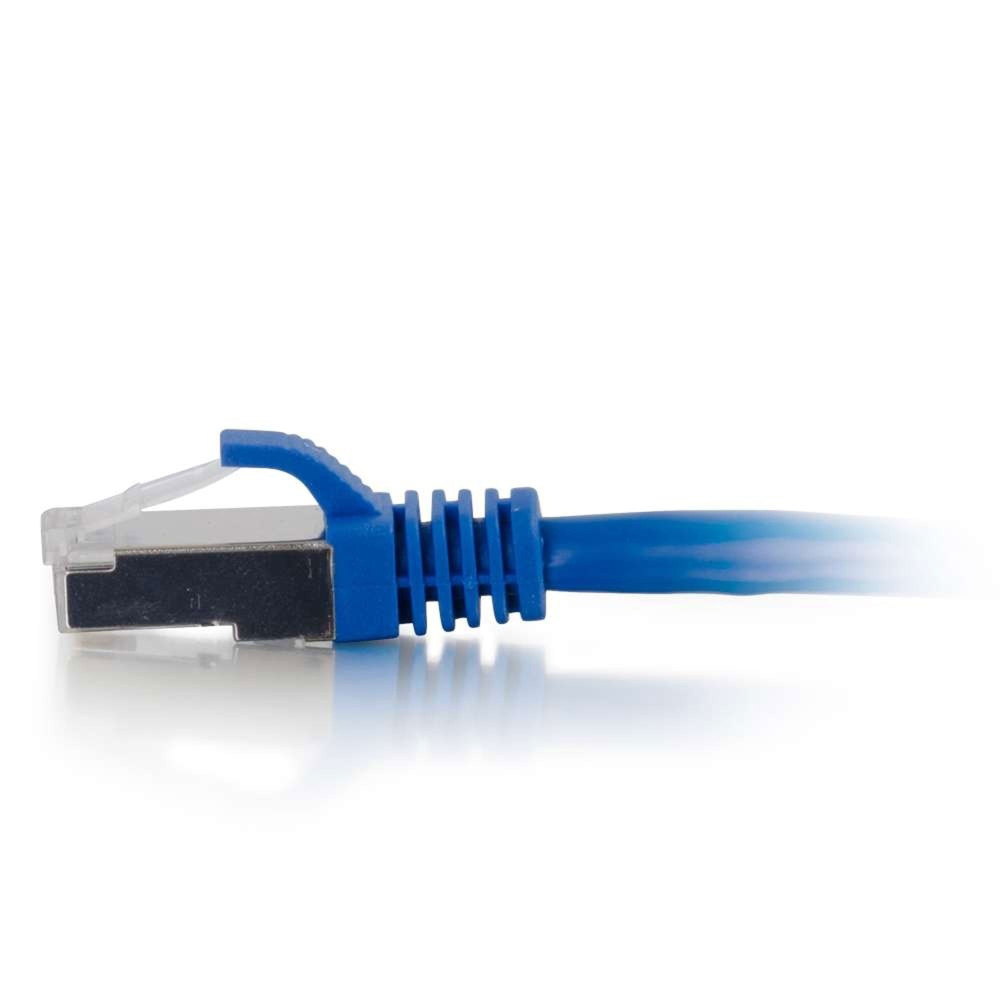 C2G Cat6a Snagless Shielded (STP) Ethernet Network Patch Cable - Blue (9')