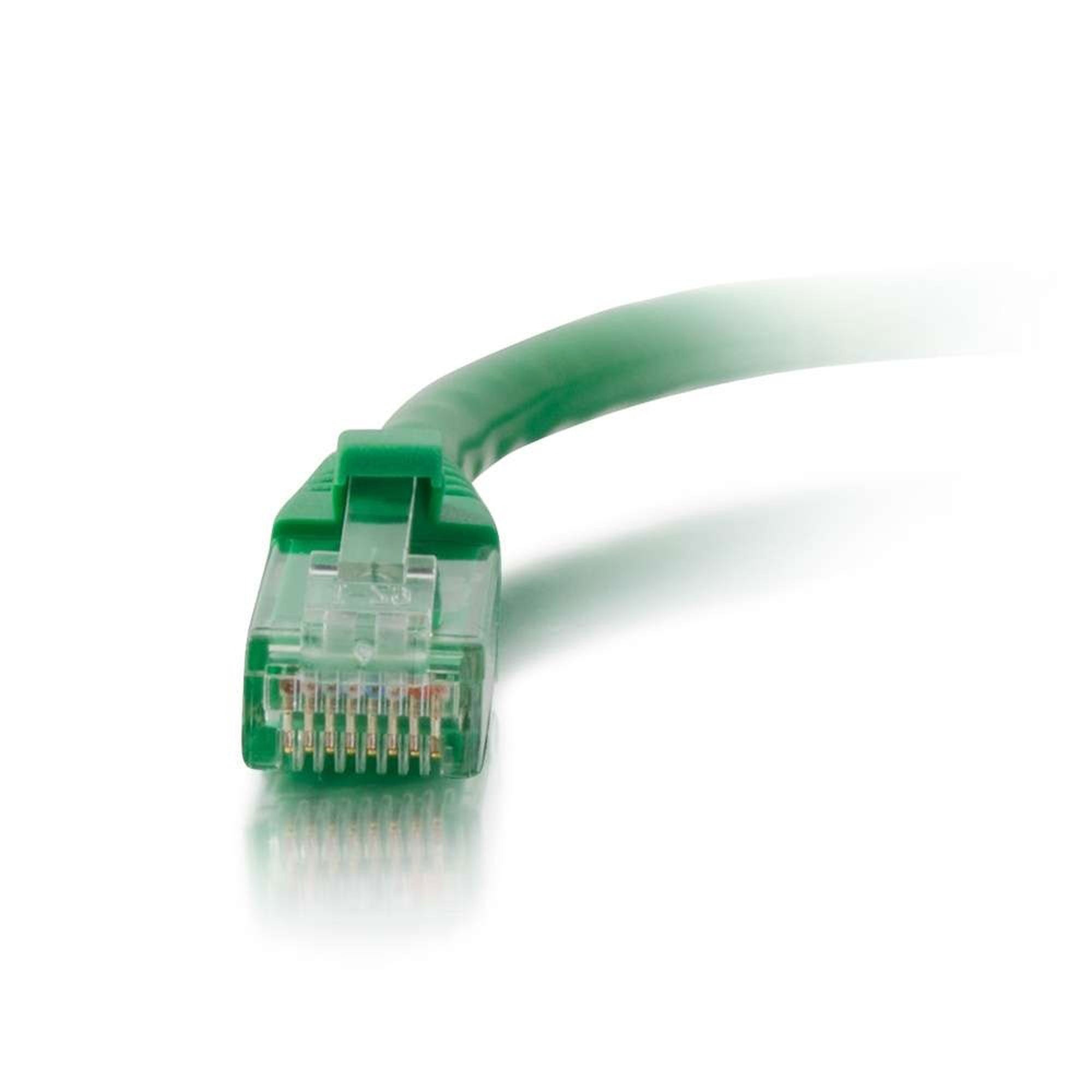C2G Cat5e Snagless Unshielded (UTP) Ethernet Network Patch Cable - Green (2')