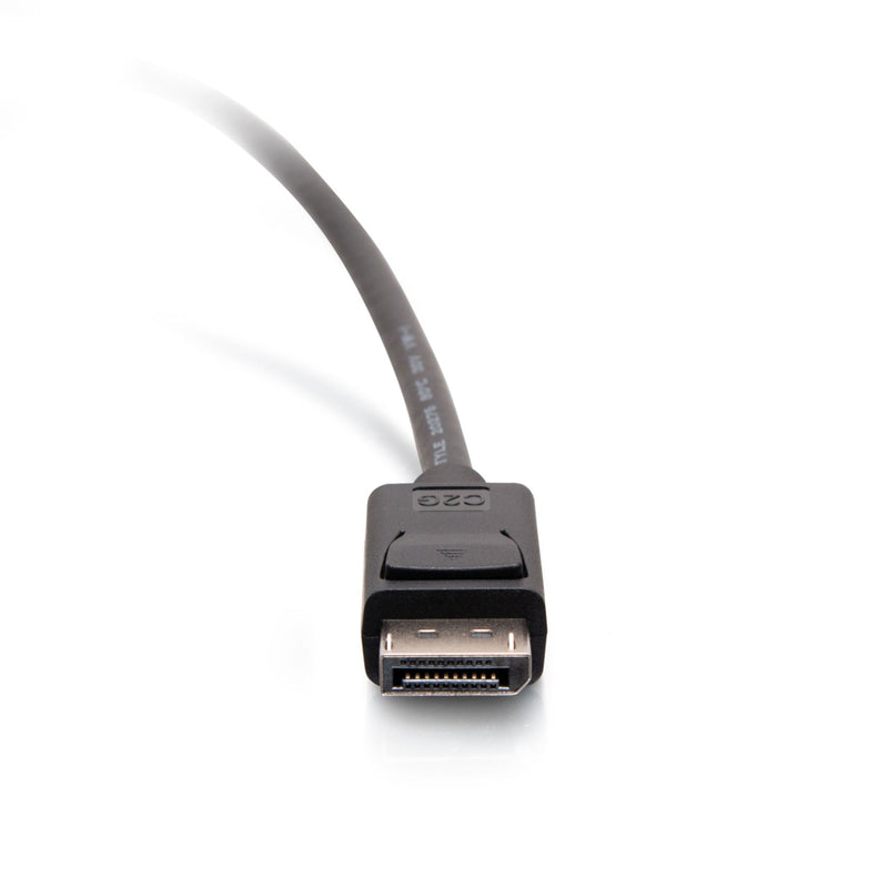C2G DisplayPort Cable with Latches 8K UHD Male/Male - Black (15')