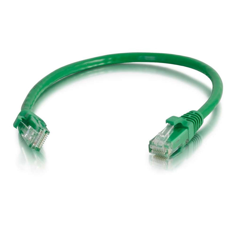 C2G Cat5e Snagless Unshielded (UTP) Ethernet Network Patch Cable - Green (1')
