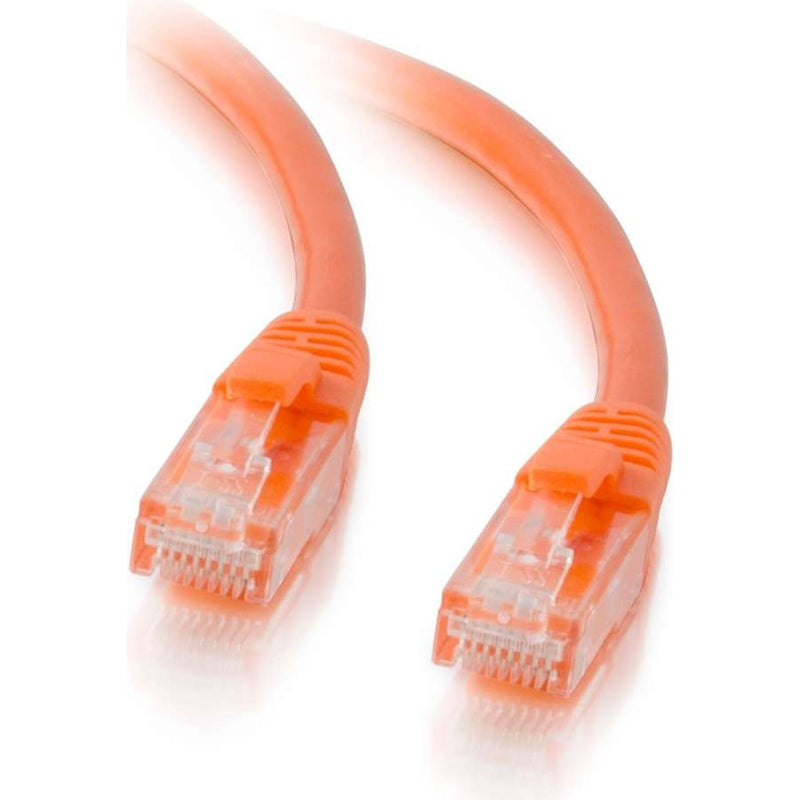 C2G Cat5e Snagless Unshielded (UTP) Ethernet Network Patch Cable - Orange (6")