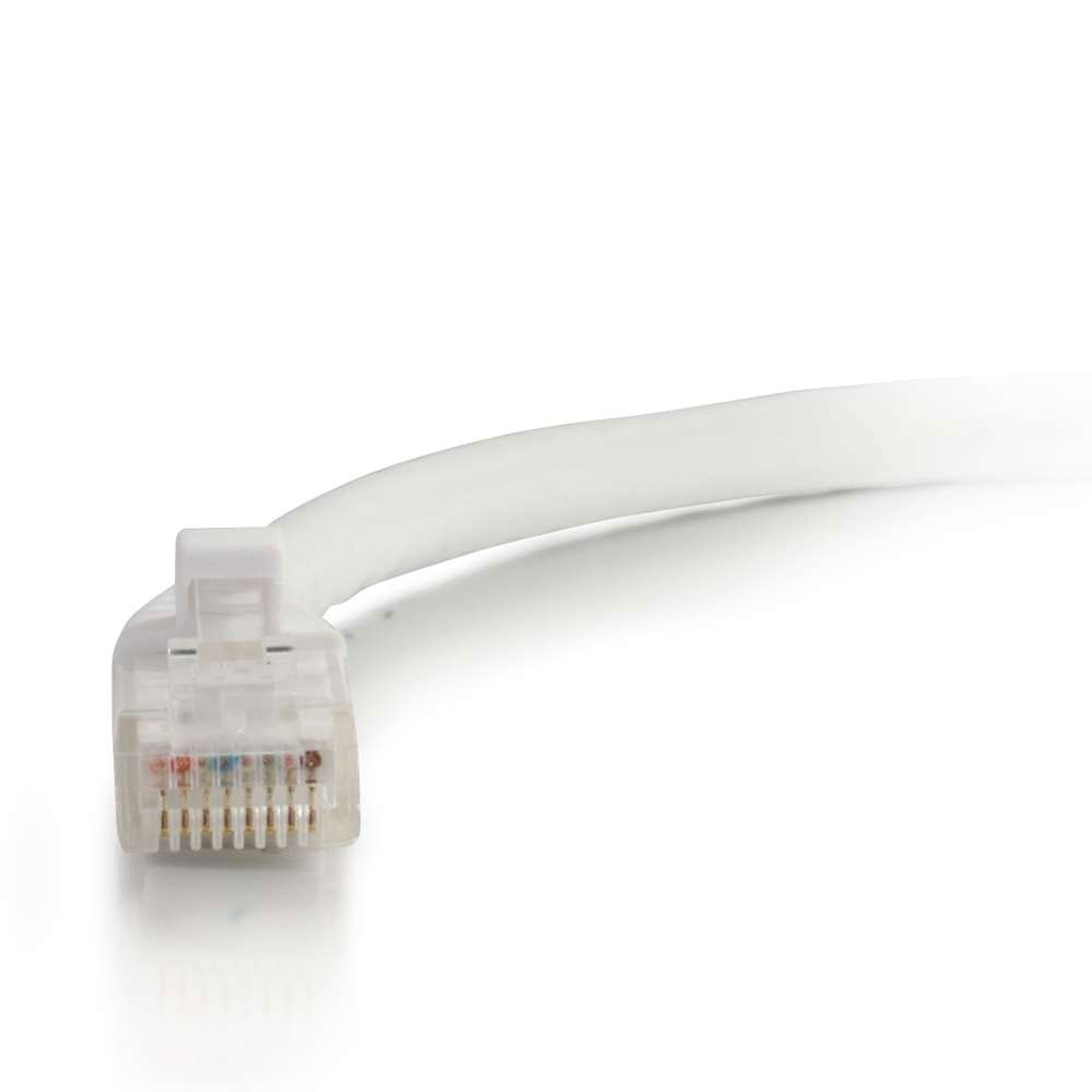 C2G Cat5e Snagless Unshielded (UTP) Ethernet Network Patch Cable - White (6')