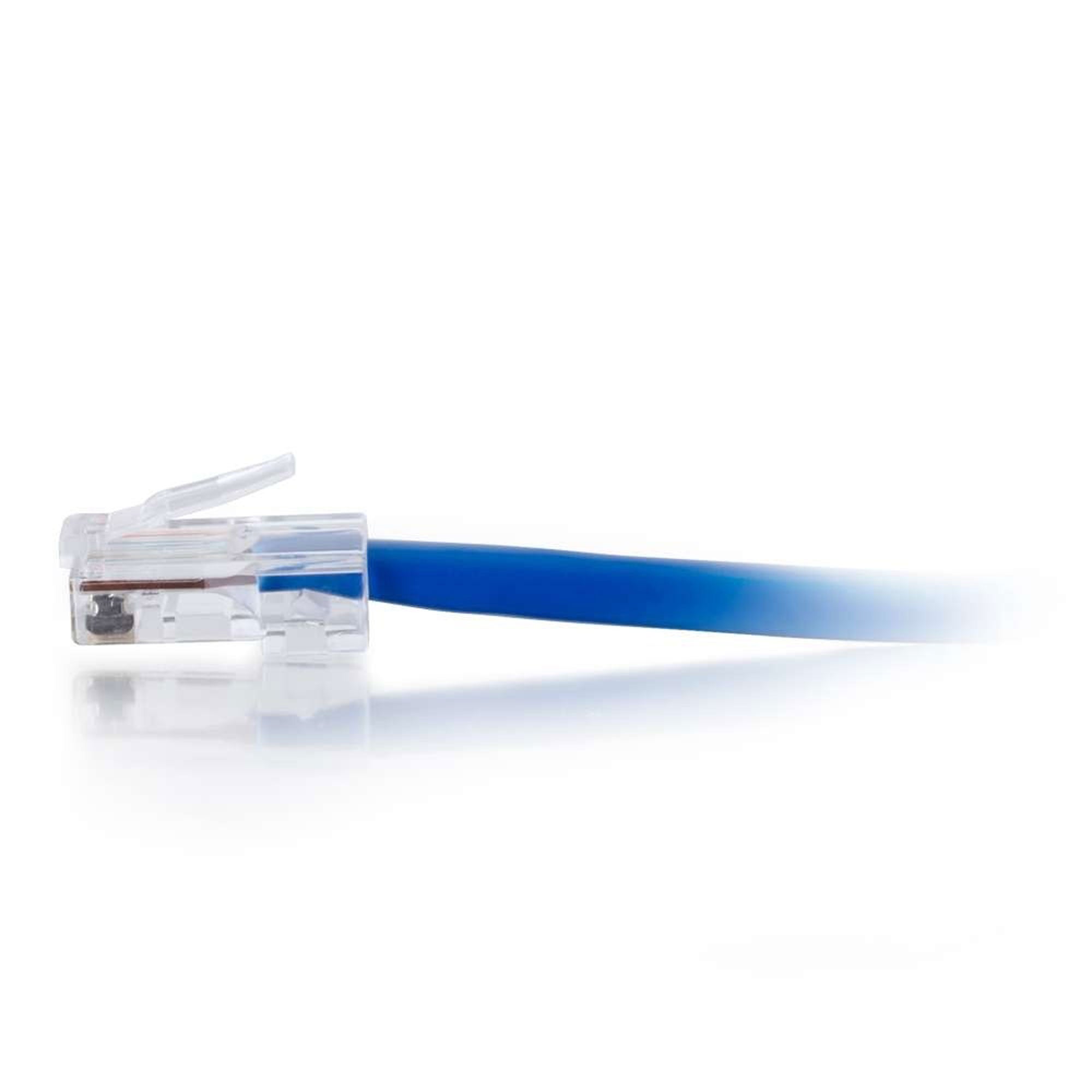 C2G Cat5e Non-Booted Unshielded (UTP) Ethernet Network Patch Cable - Blue (5')