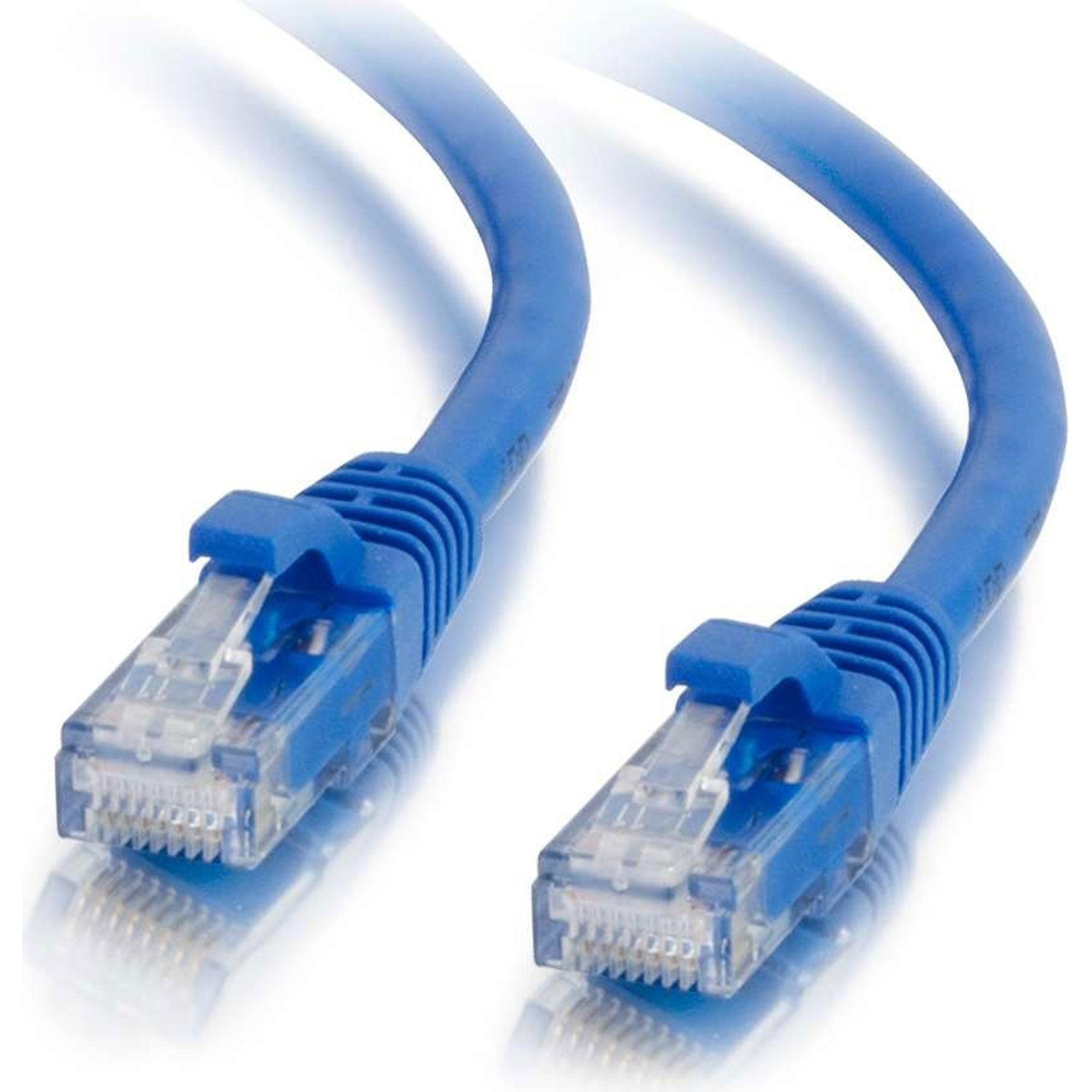 C2G Cat6a Snagless Shielded (UTP) Ethernet Network Patch Cable - Blue (1')
