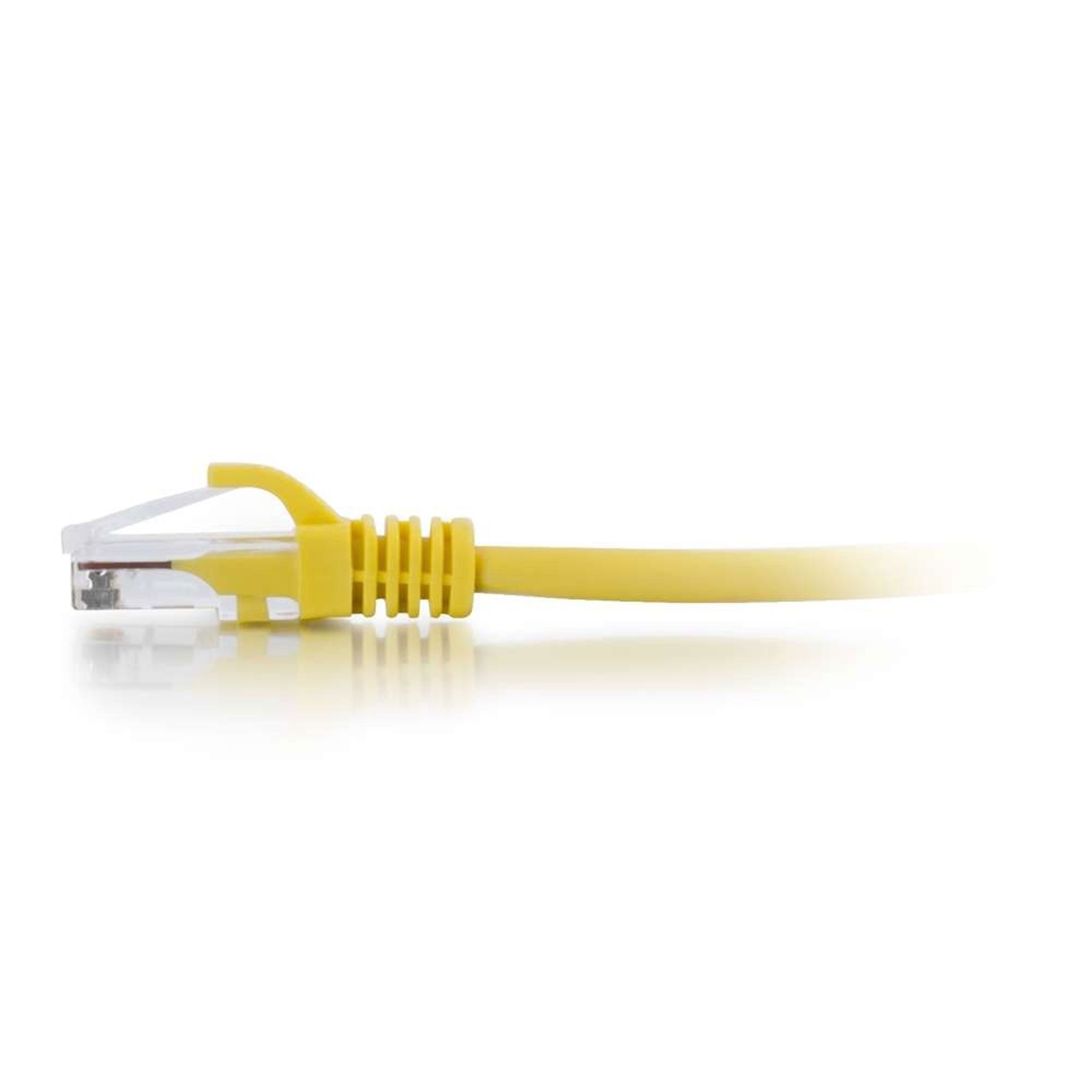 C2G Cat5e Snagless Unshielded (UTP) Ethernet Network Patch Cable - Yellow (7')