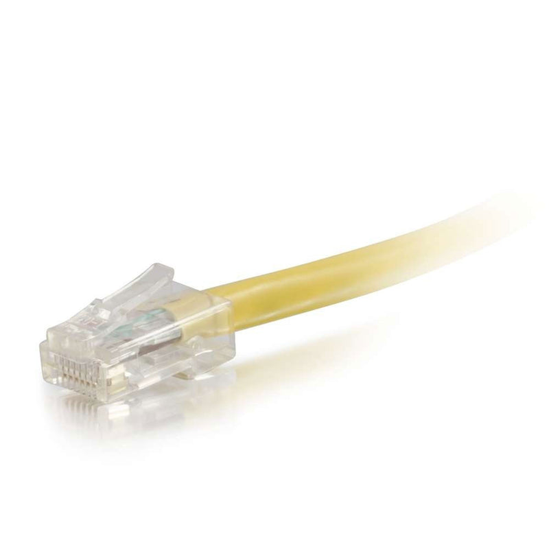 C2G Cat5e Non-Booted Unshielded (UTP) Ethernet Network Patch Cable - Yellow (35')
