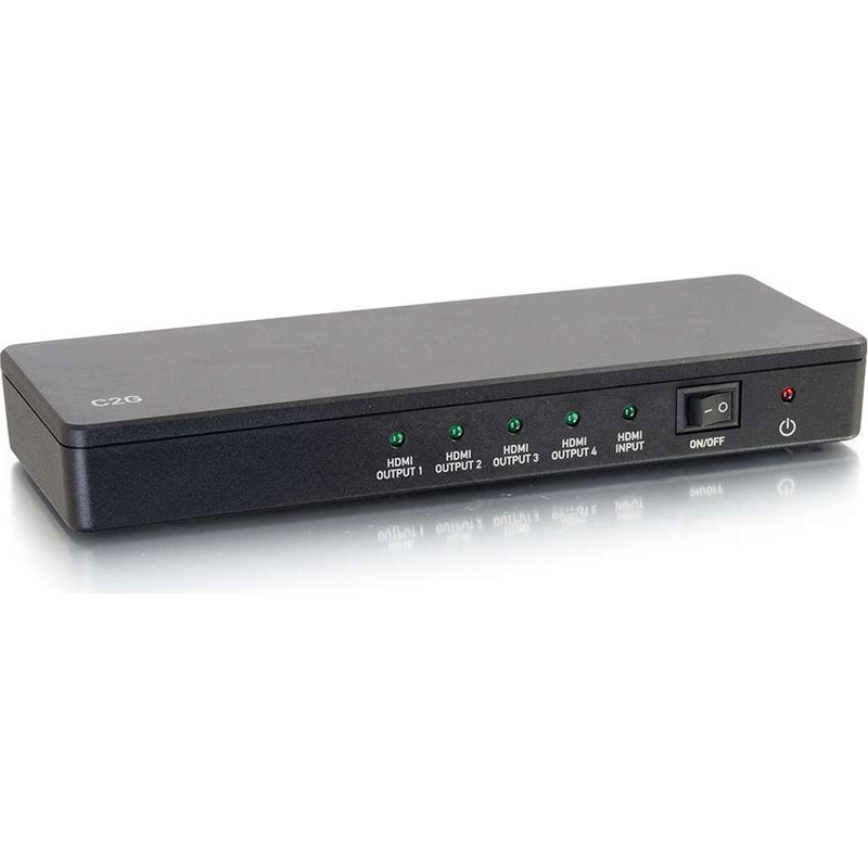 C2G 41058 HDMI Distribution Amplifier Splitter 4K30 (4 Port)