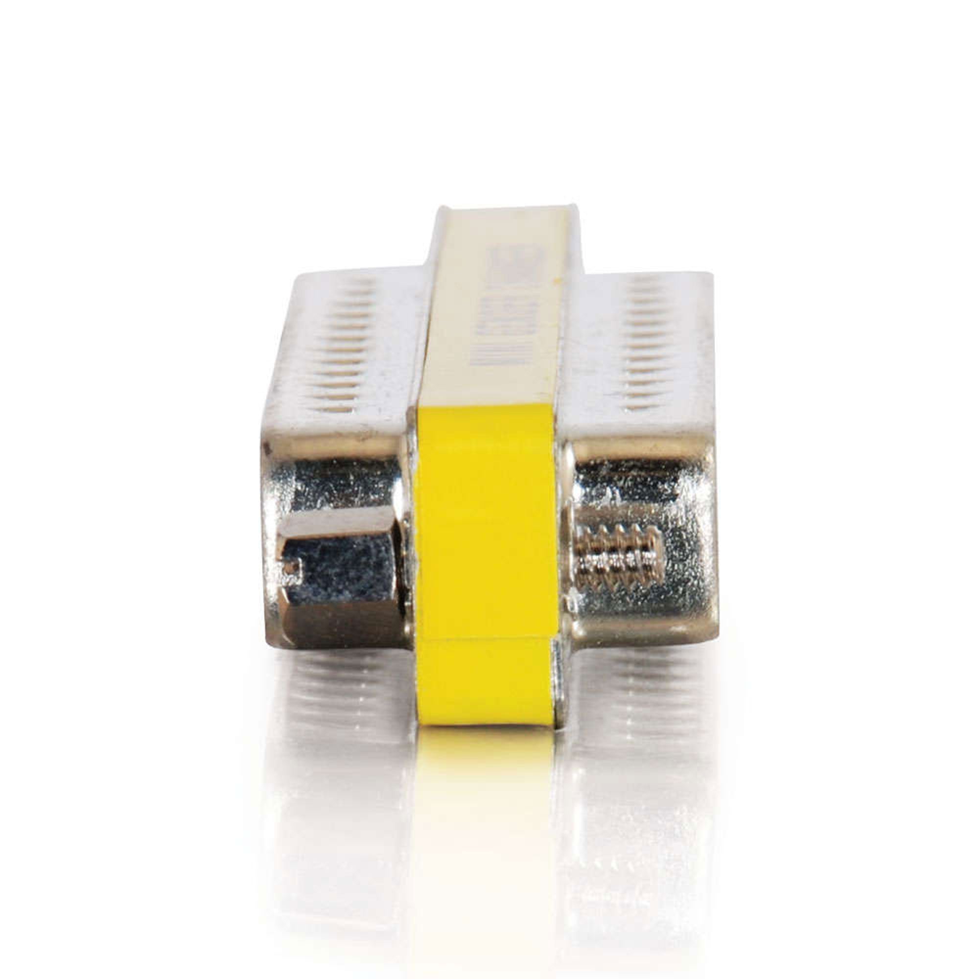 C2G DB37 Male/Male Serial RS232 Mini Gender Changer (Coupler)
