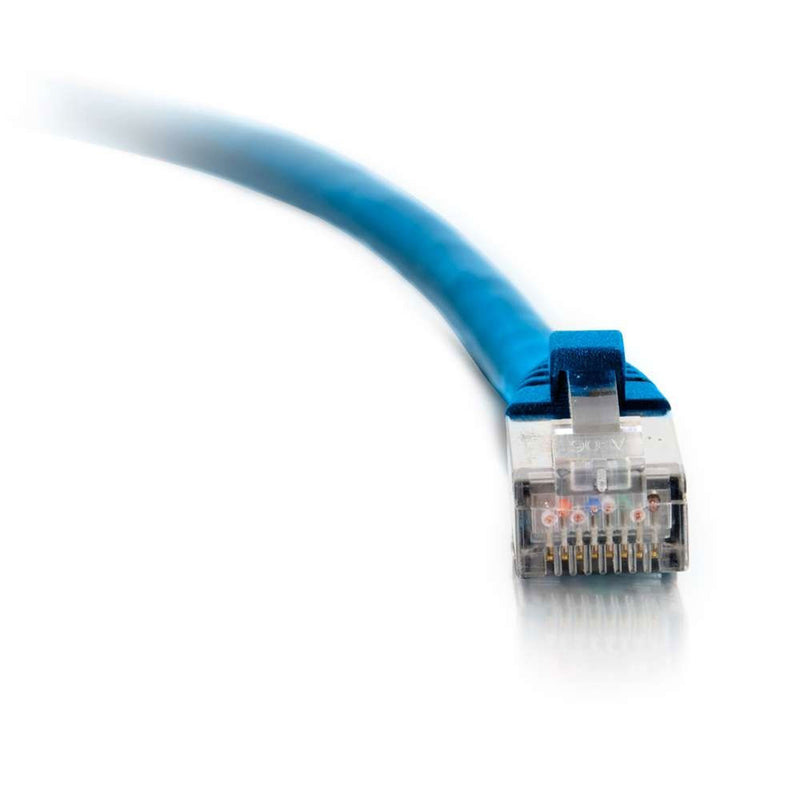 C2G Cat6 Snagless Shielded (STP) Ethernet Network Patch Cable - Blue (2')