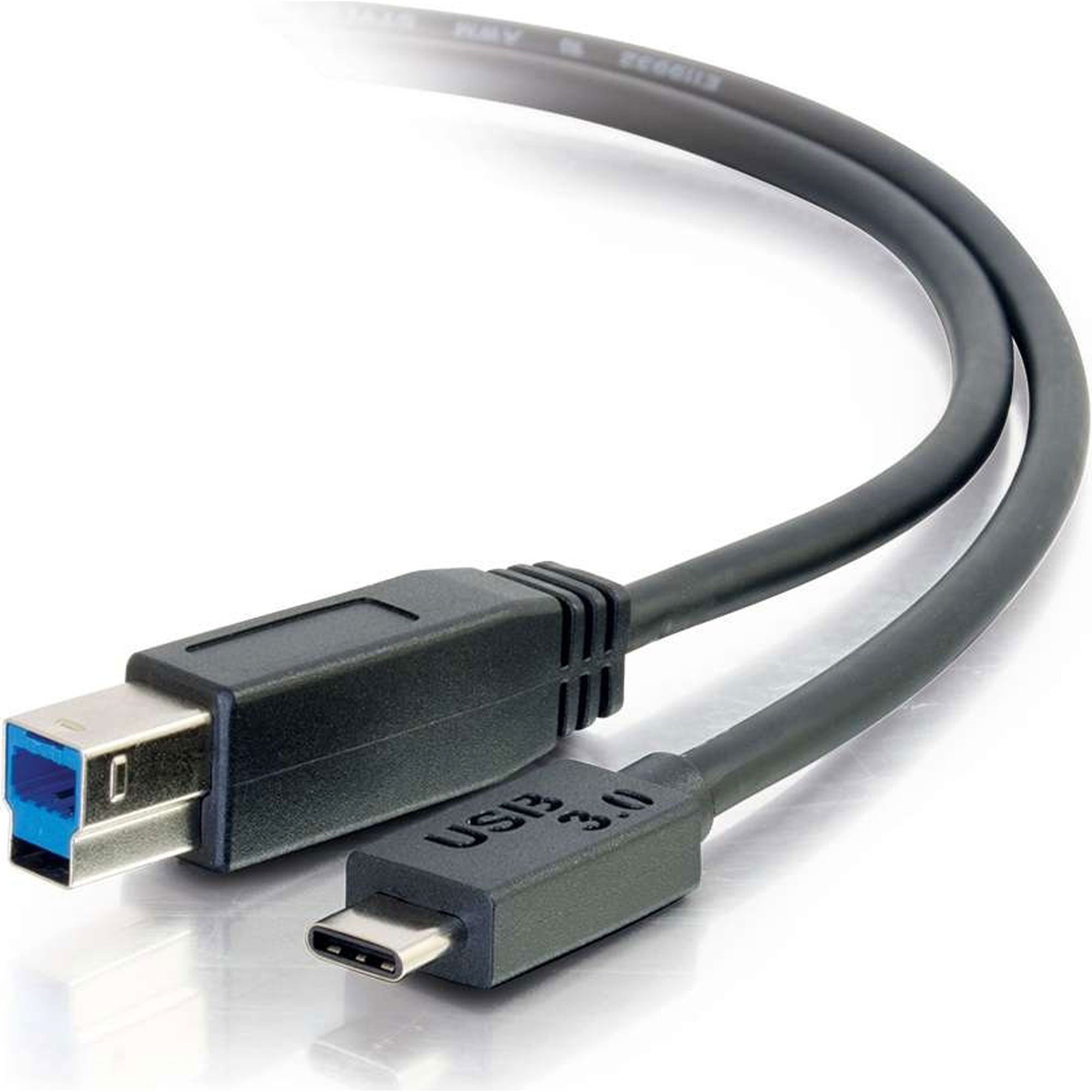 C2G 28866 USB-C Male to USB-B Male USB 3.1 (Gen1) Cable (6')
