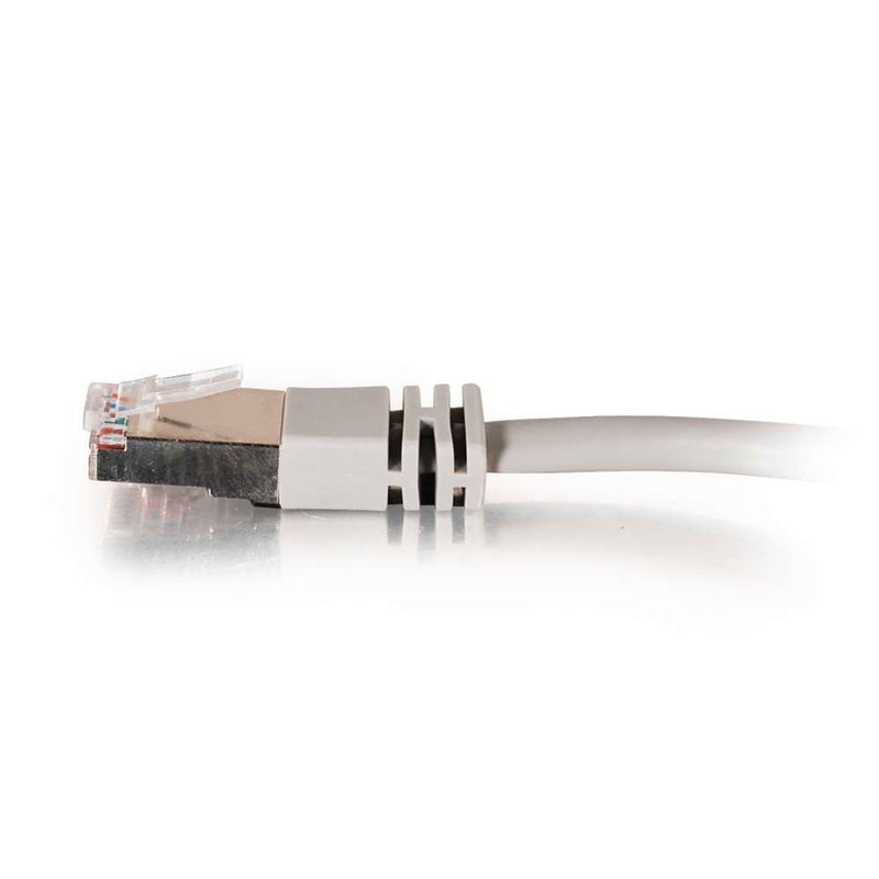 C2G Cat5e Snagless Shielded (STP) Ethernet Network Patch Cable - Grey (25')