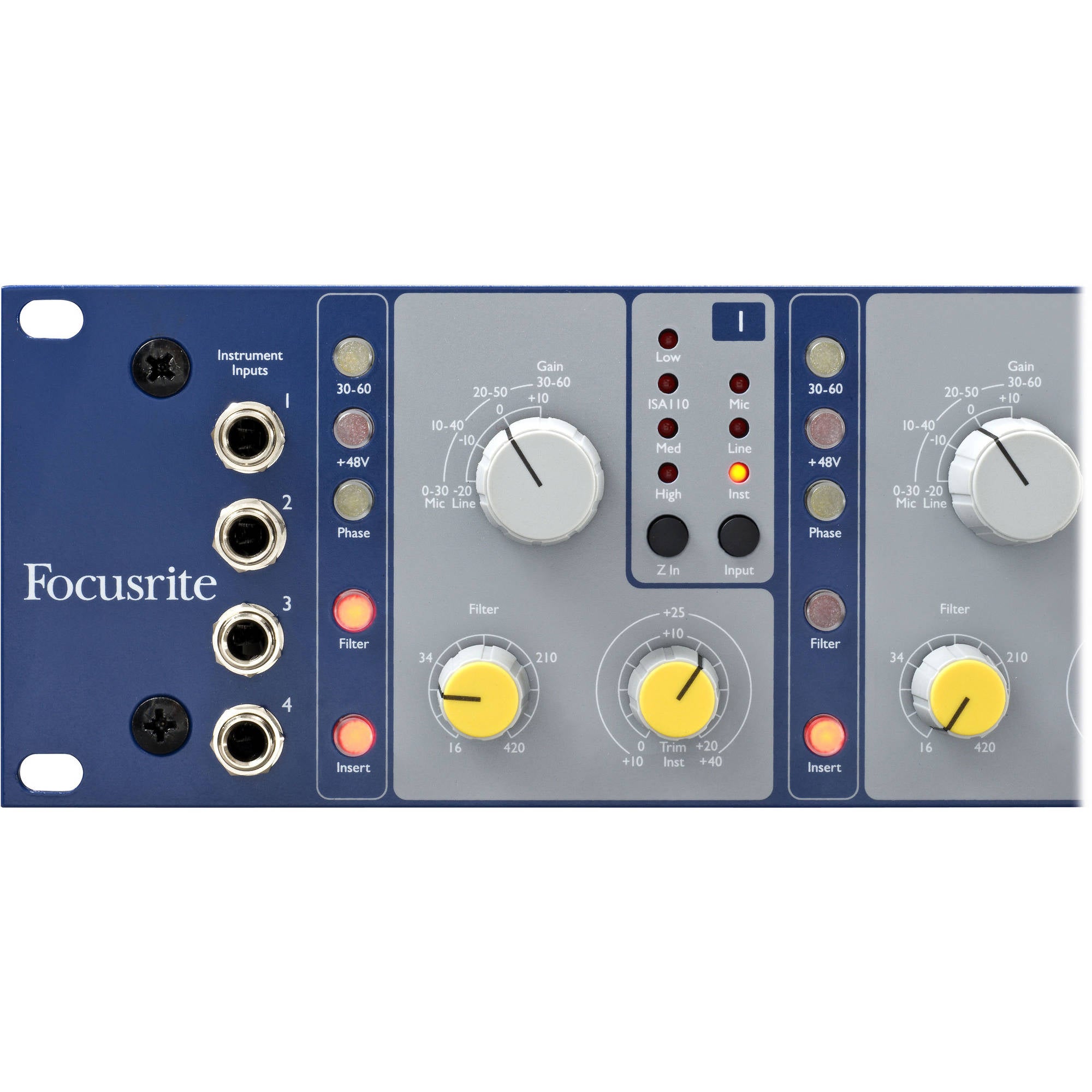 Focusrite ISA 428 MkII Rackmount 4-Channel Microphone Preamp