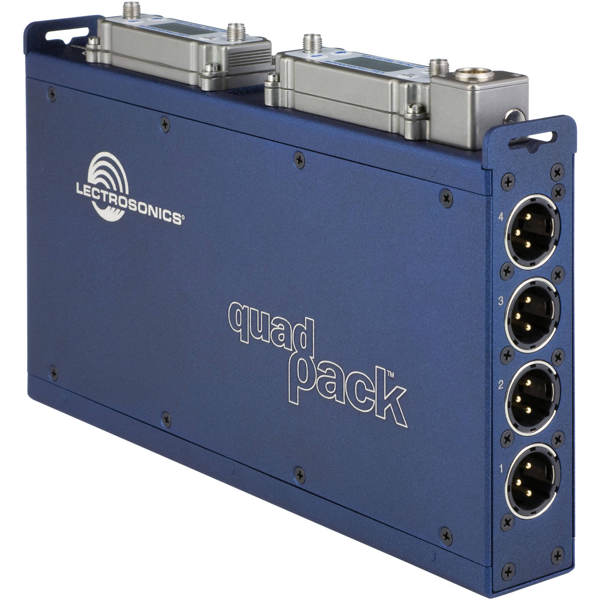 Lectrosonics Quadpack Power/Audio Adapter Dock for 2 SR Receivers