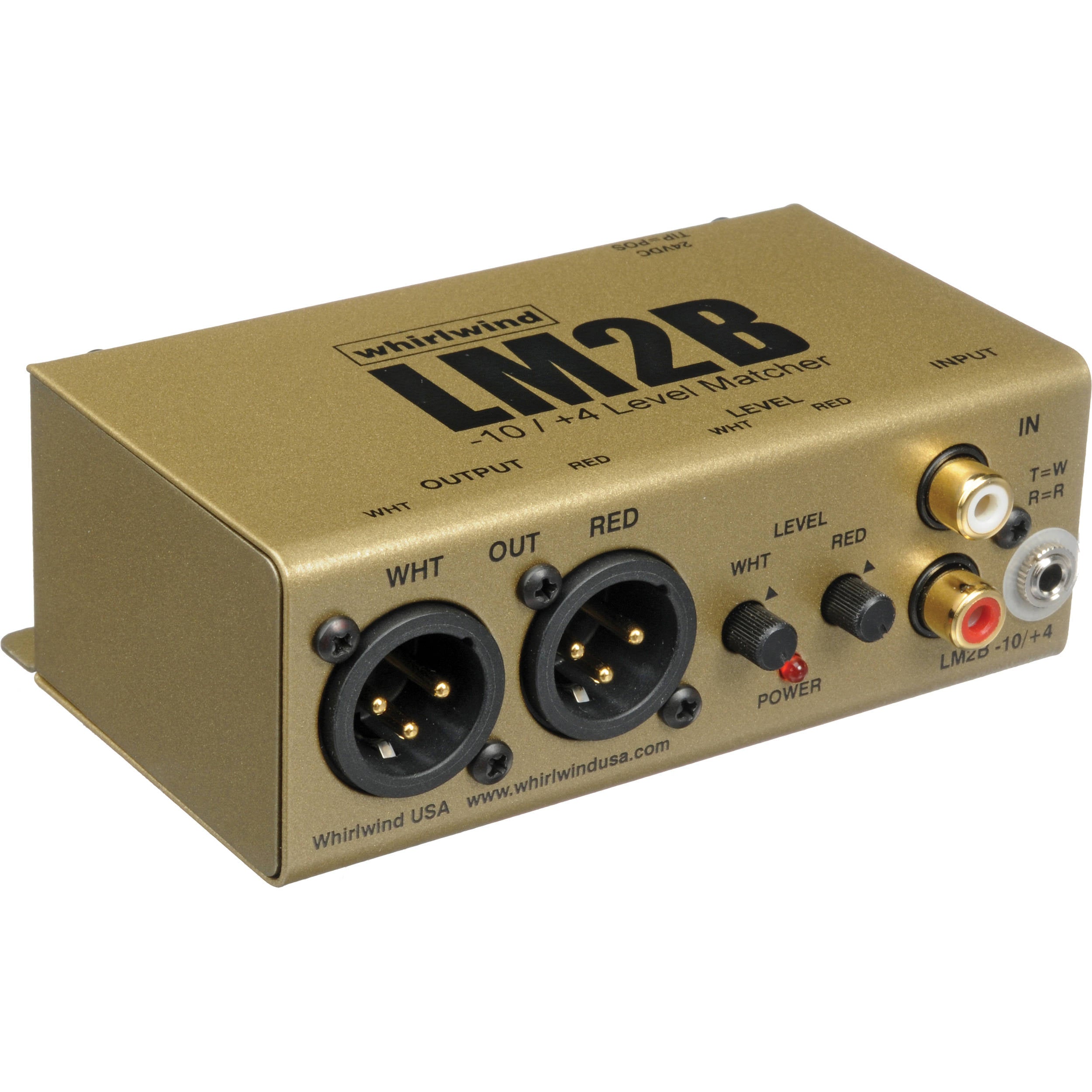 Whirlwind LM2B 2-Channel Unbalanced to Balanced Converter
