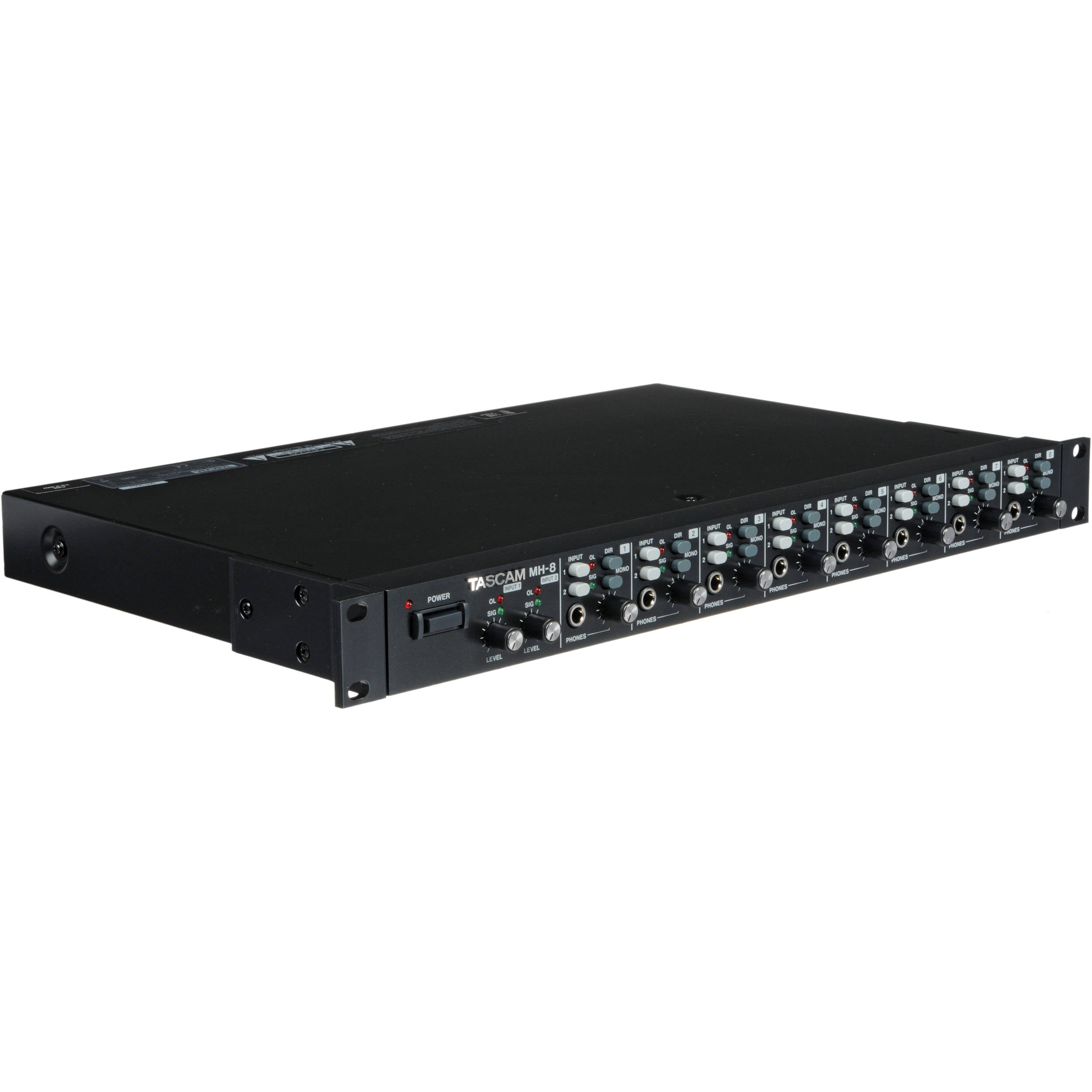 Tascam MH-8 8-Channel Headphone Amplifier