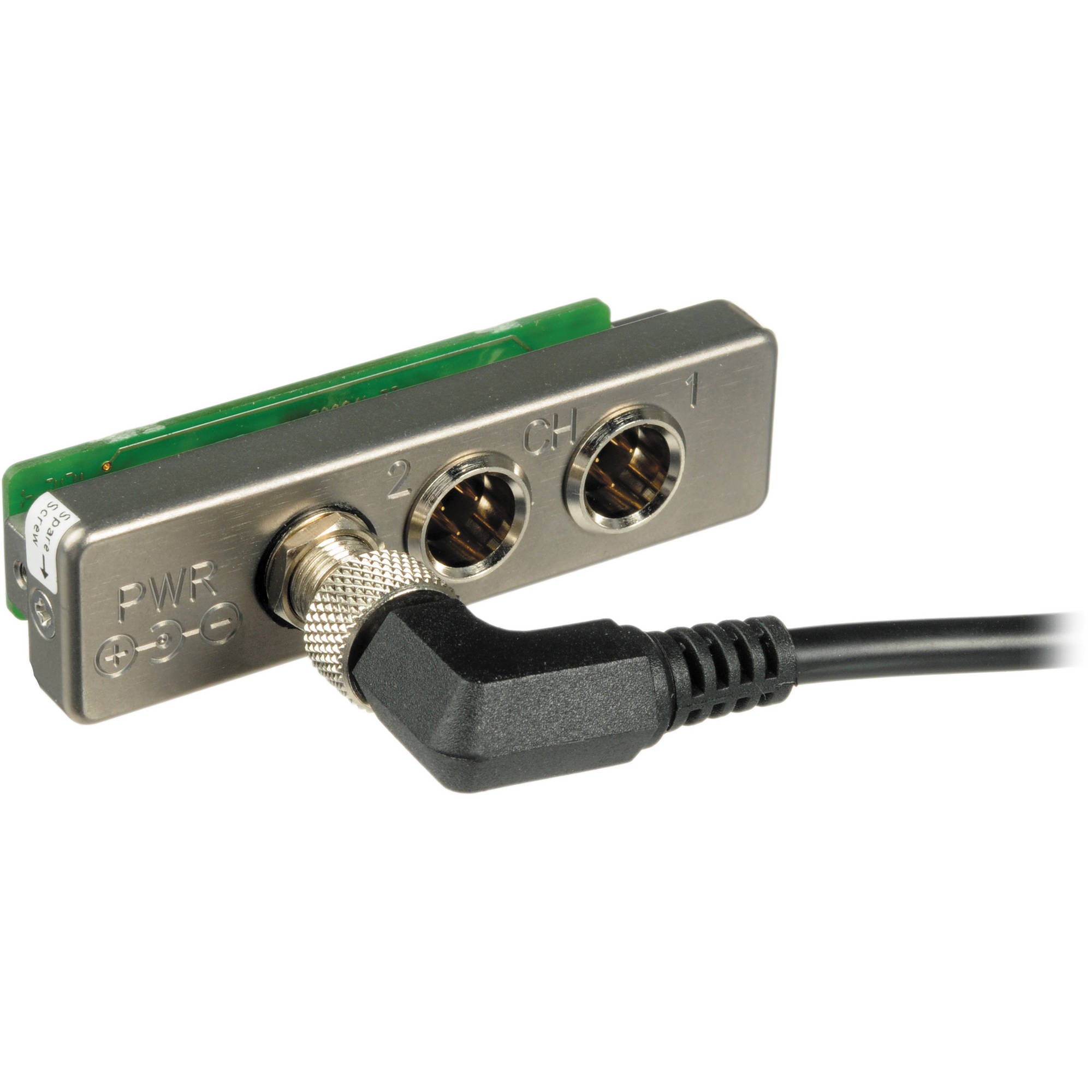 Lectrosonics SREXT SR Receiver Adapter Kit Dual TA3 Audio Output Jacks and Locking Power Connector