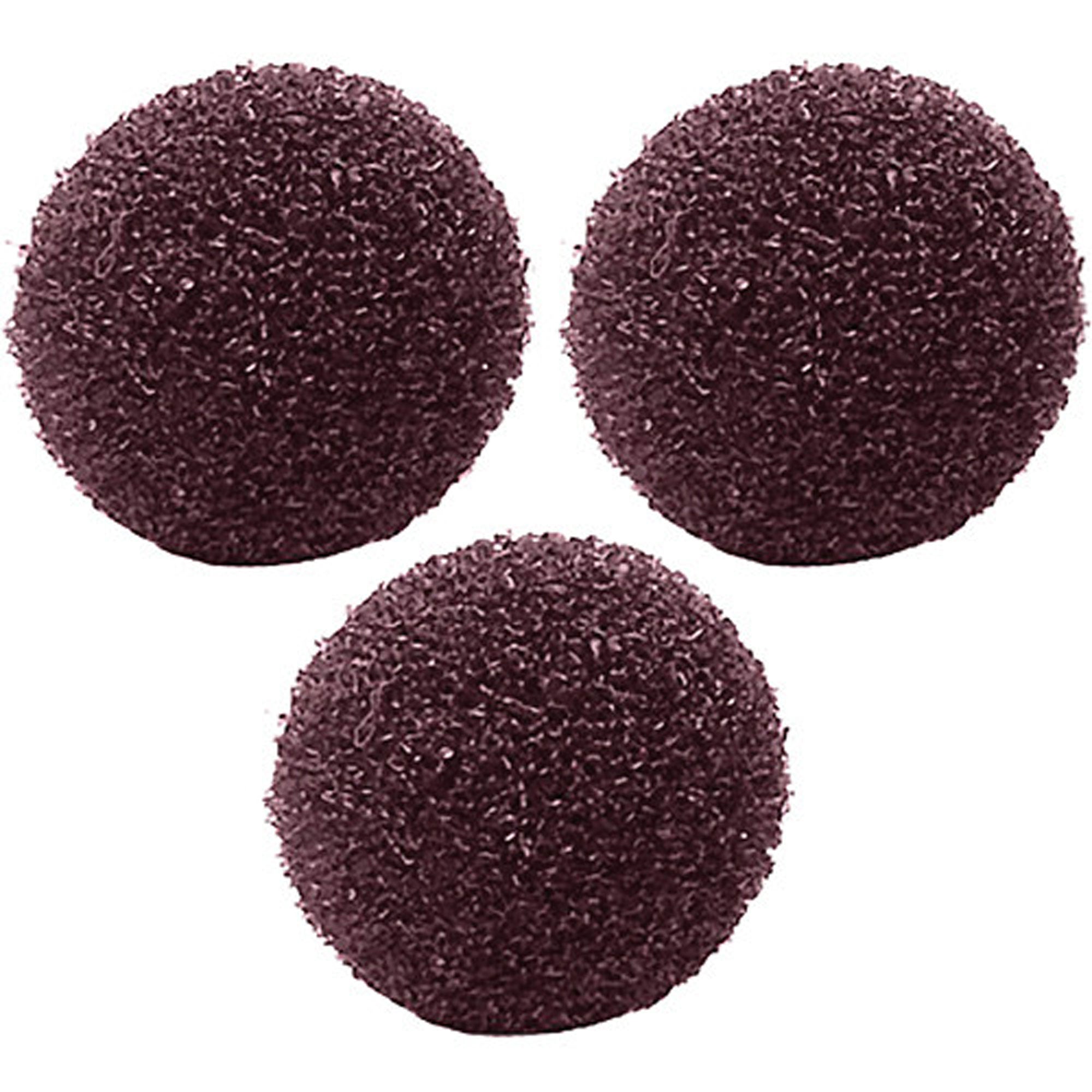 WindTech 2400 Series Windscreens with 1/8" Inside Diameter (Black, 3 Pack)